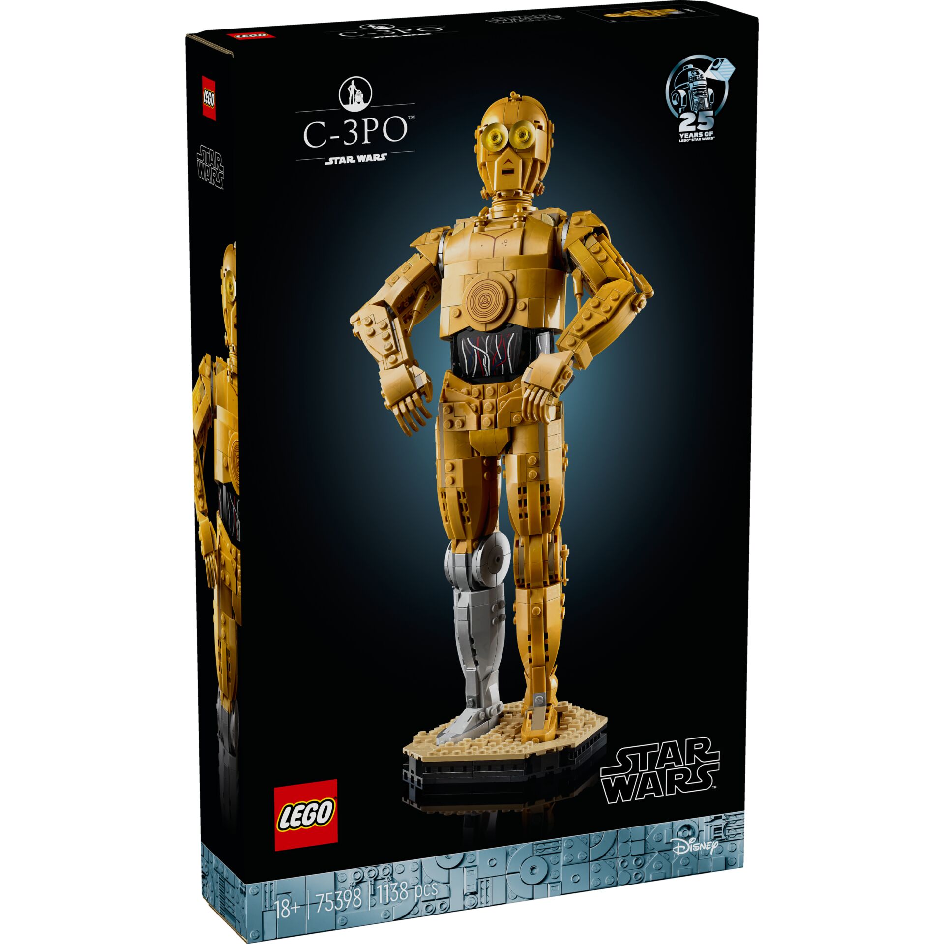 Lego, Star Wars, Figur, Droid, Goldfarben