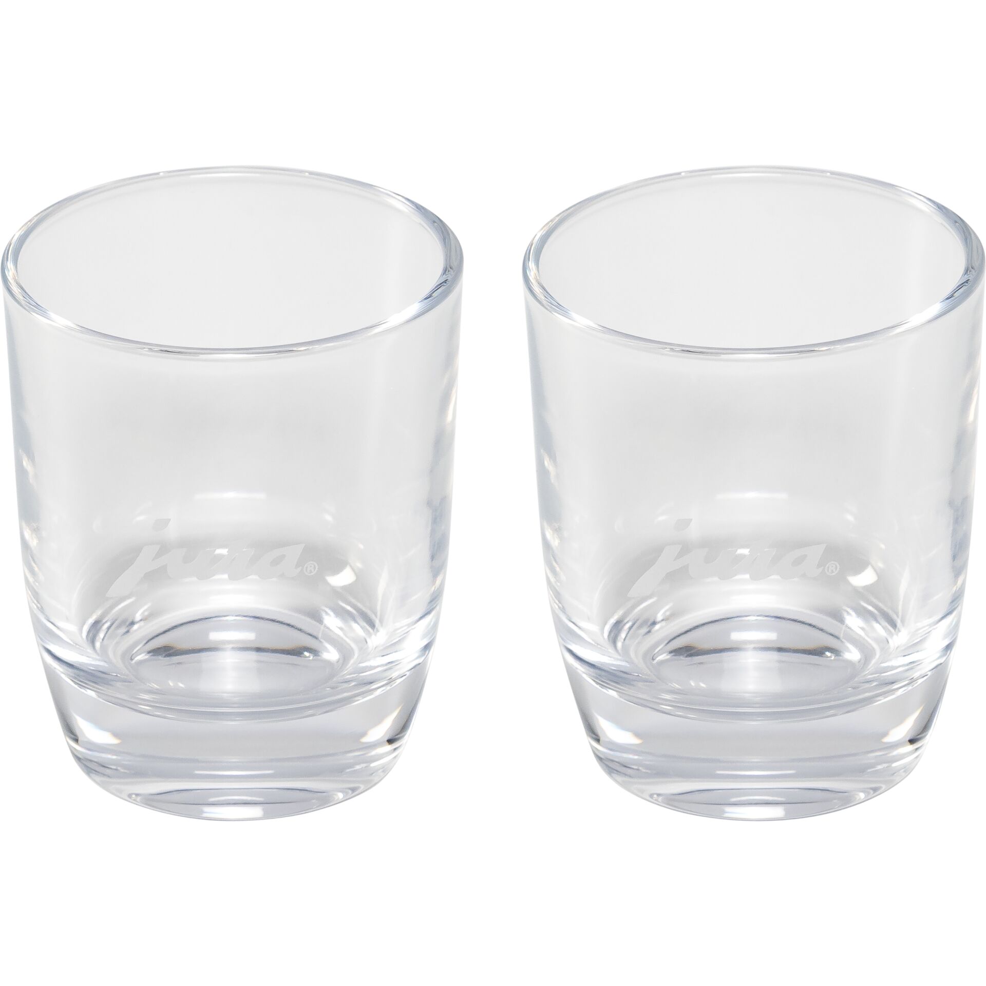 Glas, Kurze Gläser, Shot-Gläser, Transparent, 2er-Set