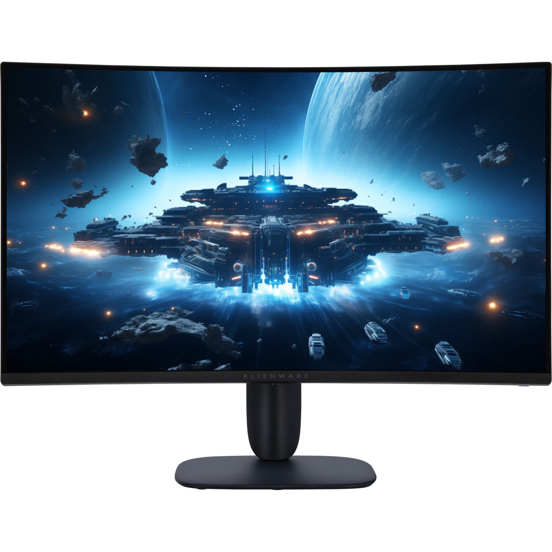 monitor, Alienware, kurv, 27 Zoll, Gaming-Monitor