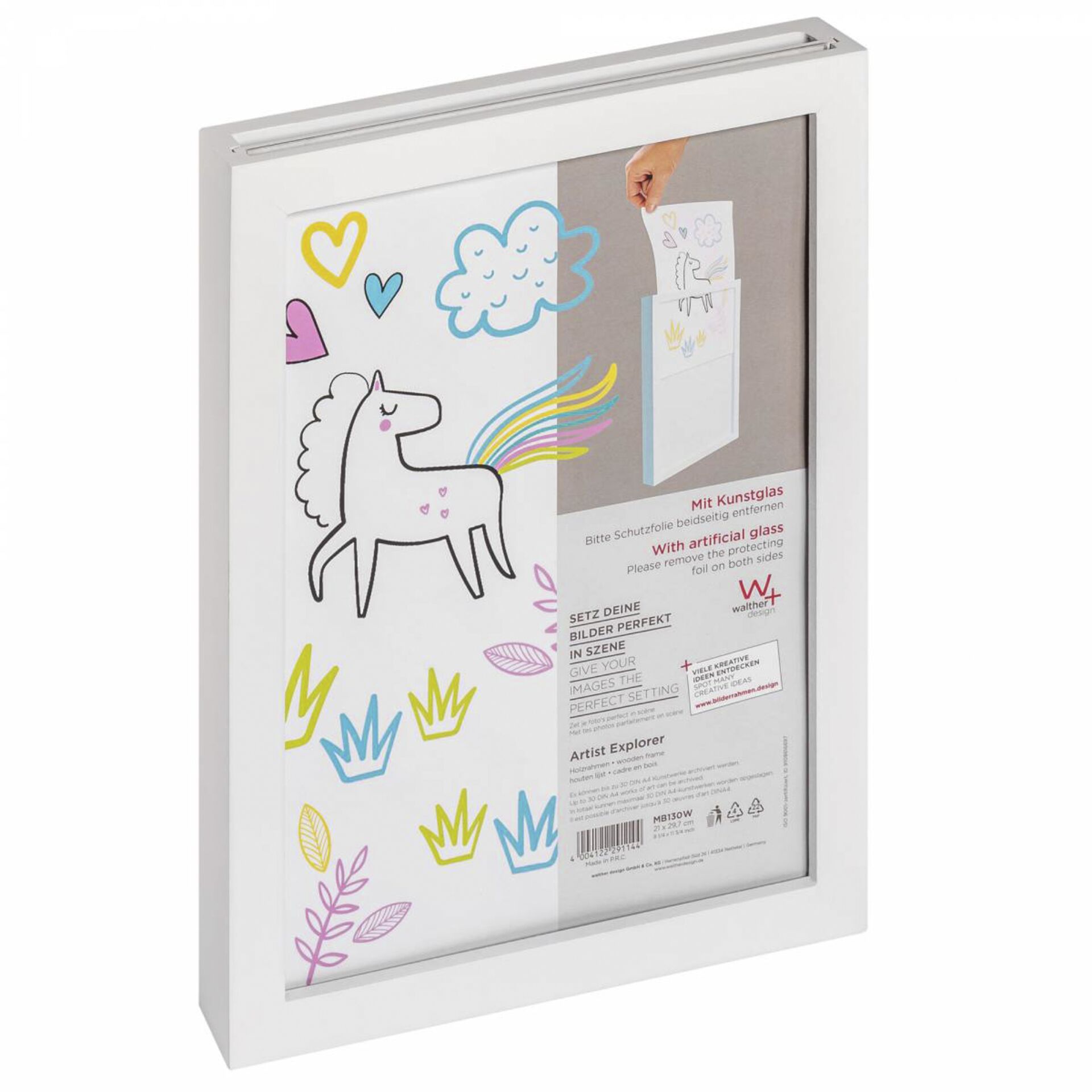 Werbung, Plakat, Weiße Tafel