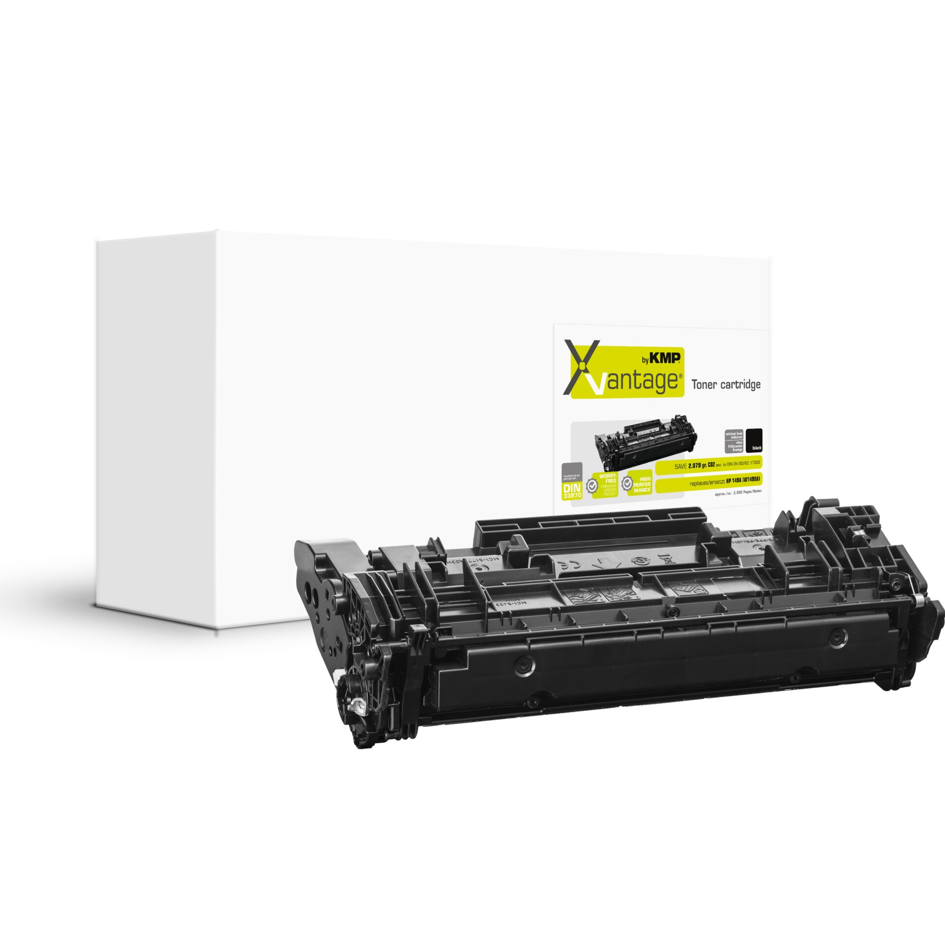 Toner, Tonerpatrone, KMP Vantage, Schwarz, Drucker Ersatz
