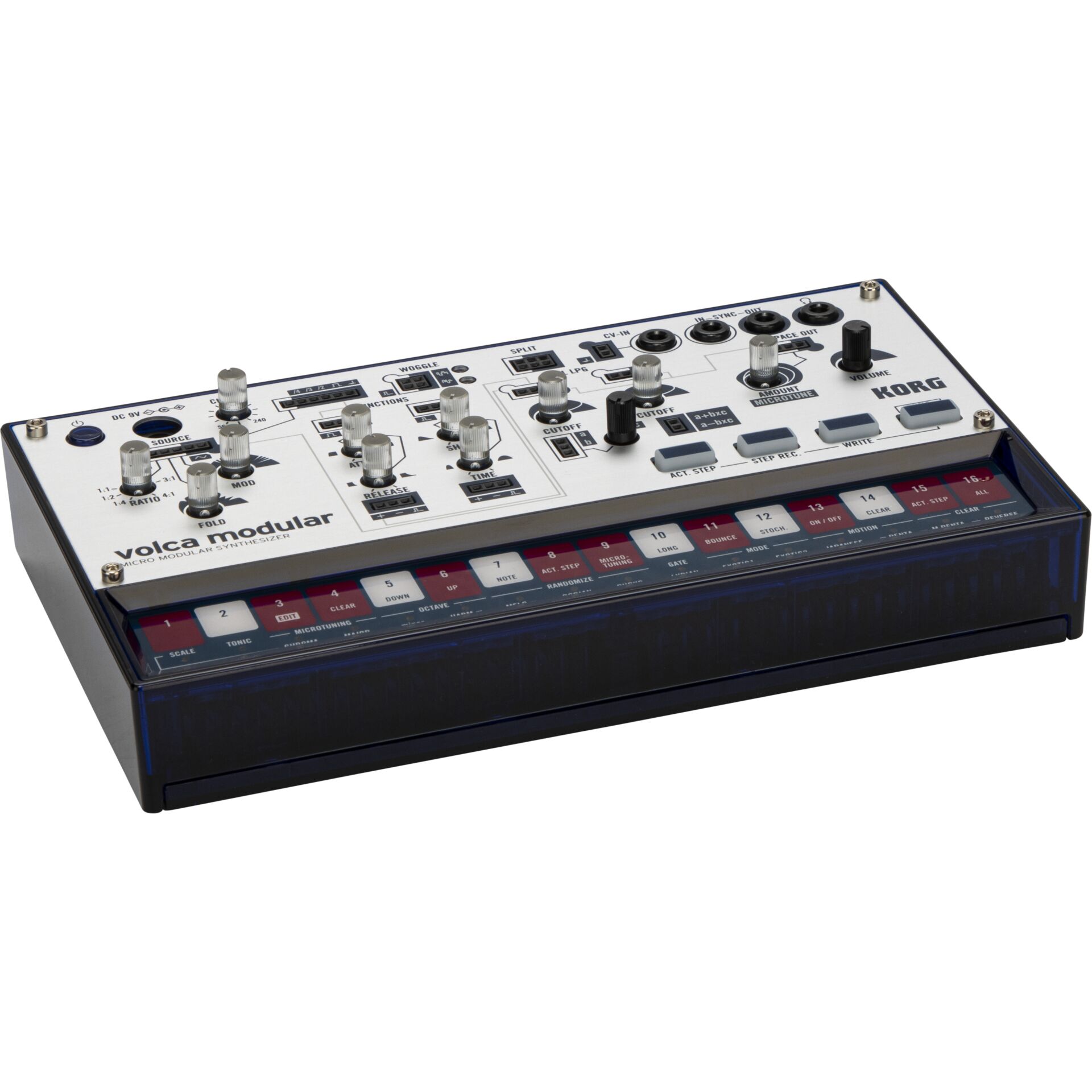 modularer synthesizer, mikro-synthesizer, Korg Volca, analog, Tastatur