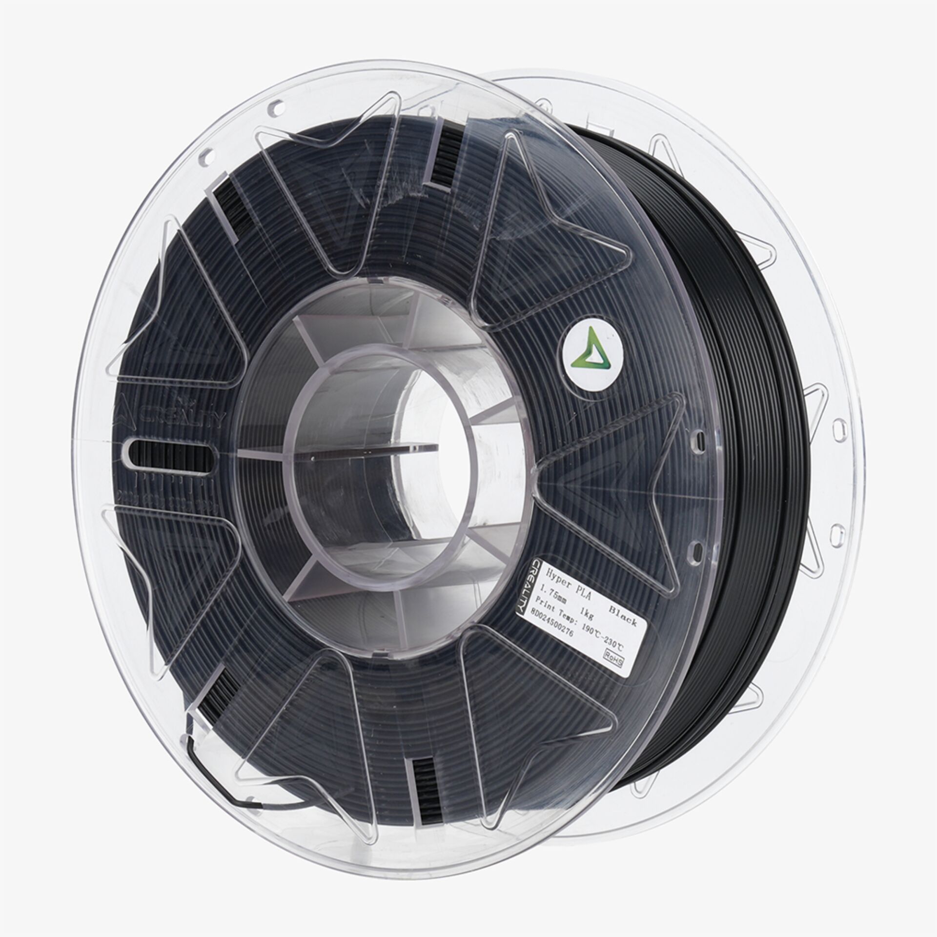 3D-Druck Filament, PLA Filament, Schwarz, Spule, Filament-Spule