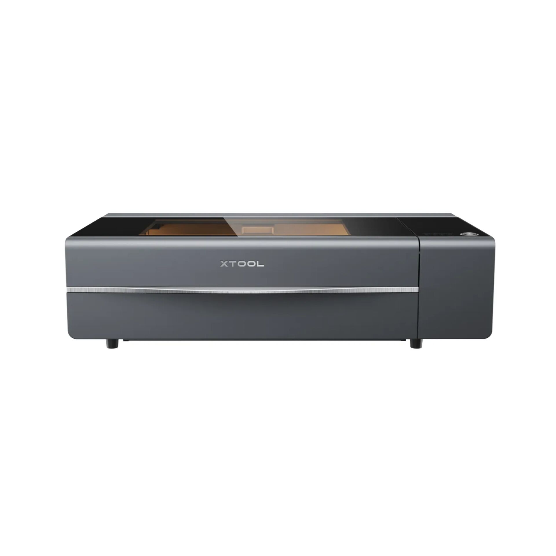 Laser Cutter, CNC Printer, Desktop Machine, Gray Color, Glass Top