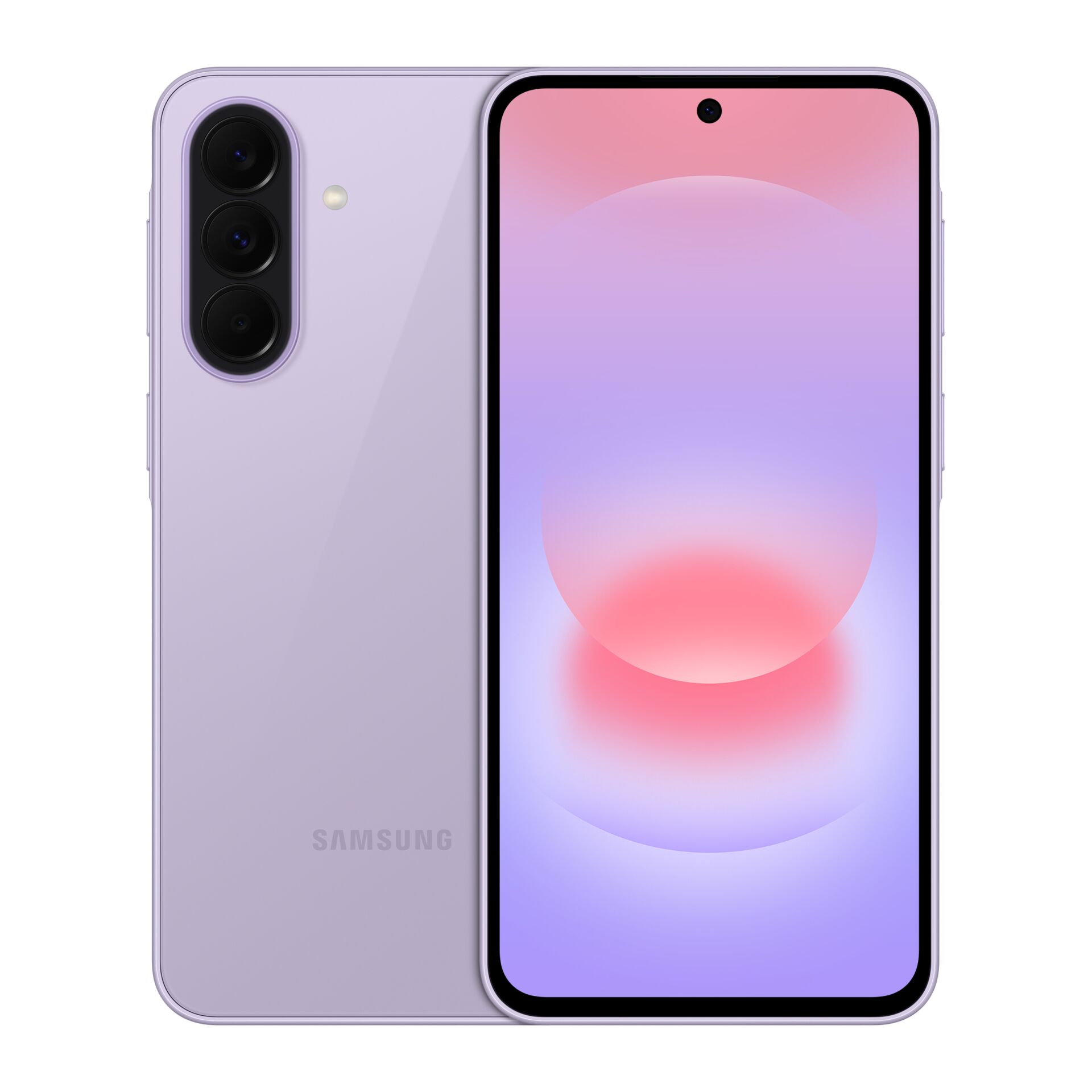 Smartphone, Lila, Dreifachkamera, Display, Notch-Kamera