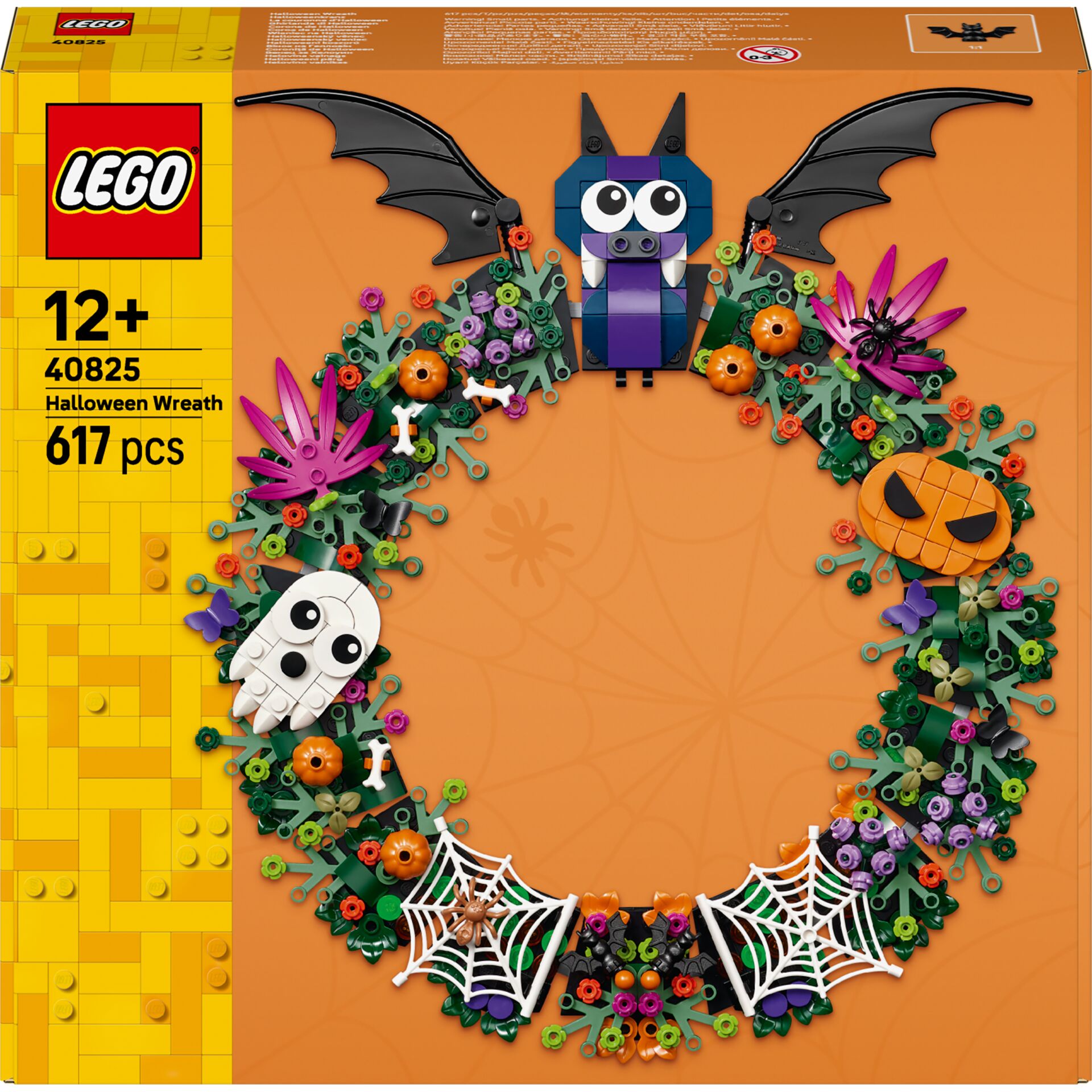 LEGO, Halloween, Kranz, 617 Teile, orange