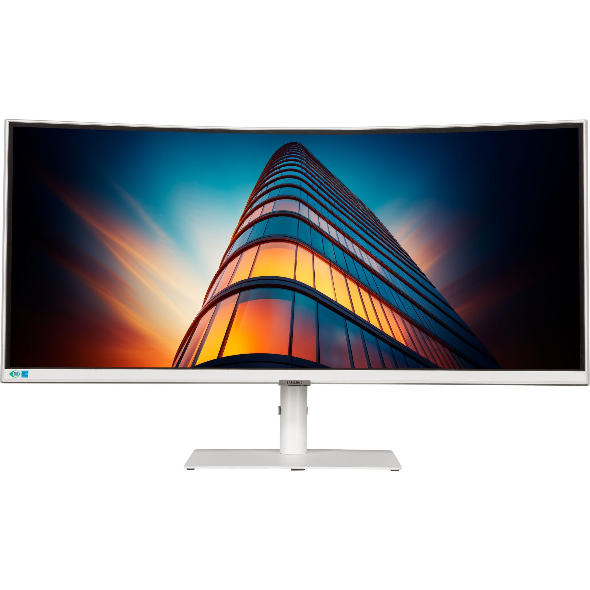 Bildschirm, Computer-Hardware, Computerausrüstung, Überwachen, FERNSEHER, monitor, ultrawide, LED, silver stand, curved edge