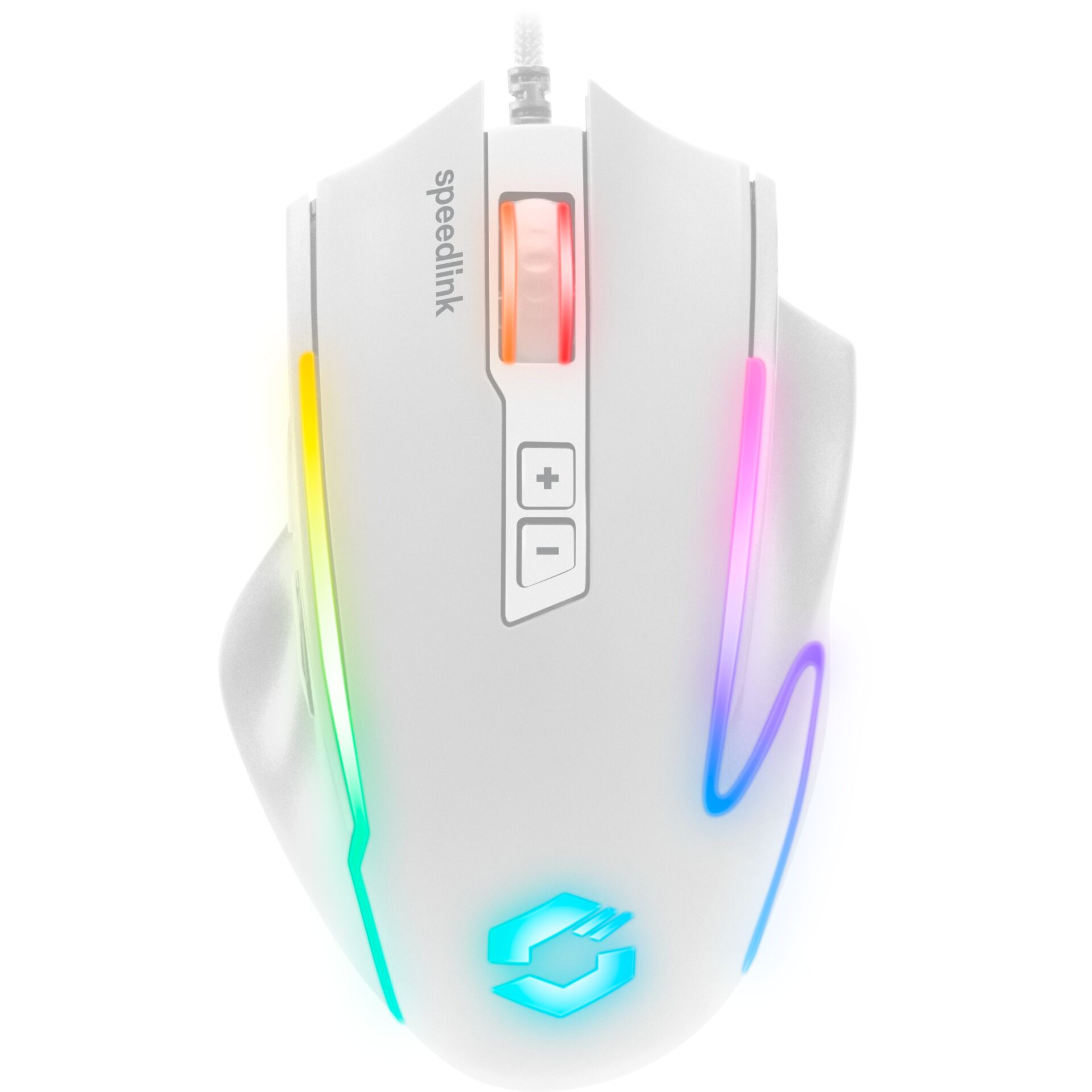 Gaming-Maus, RGB-Beleuchtung, Verkabelt, Scrollrad, Ergonomisch