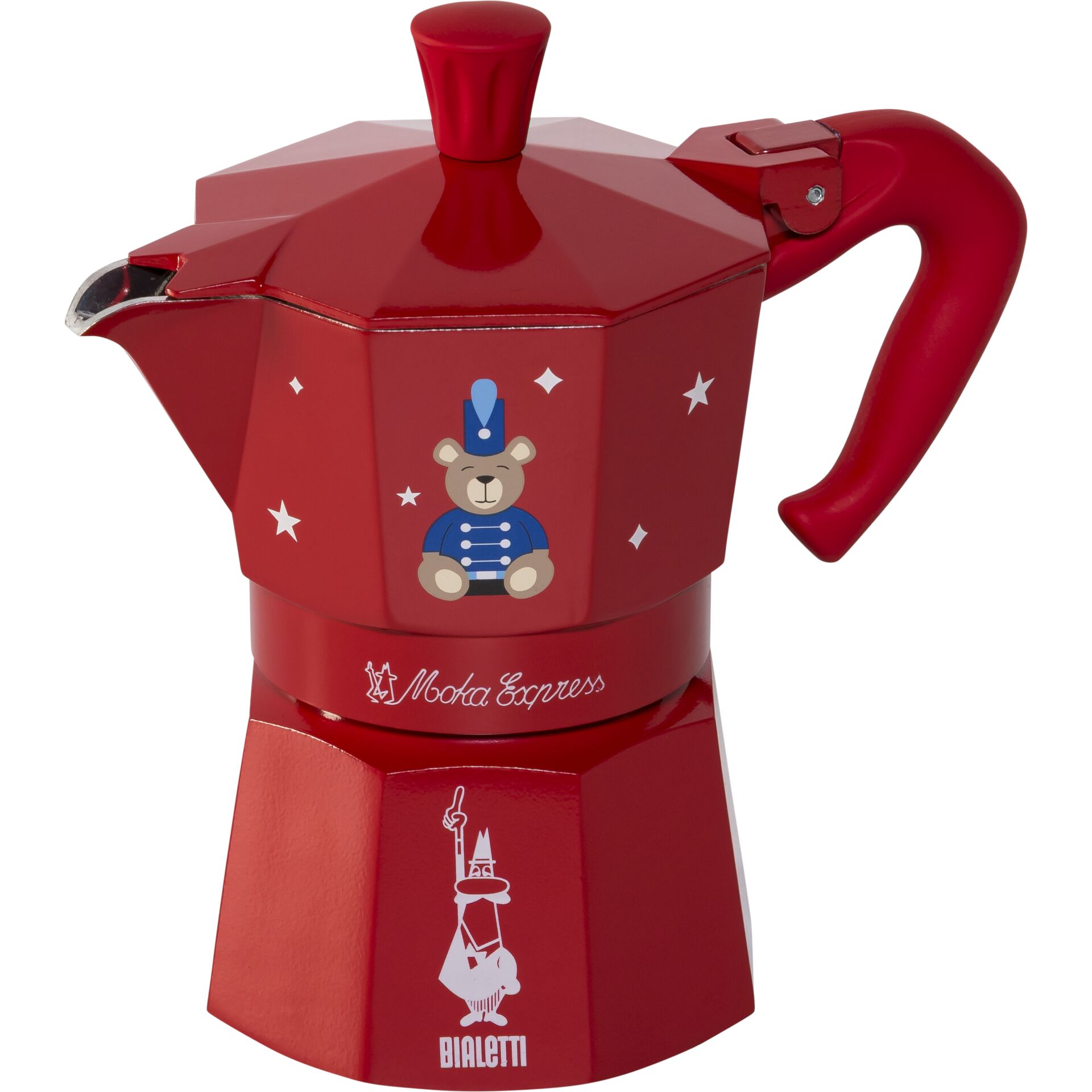 kettle, metal, rot, deko, bär