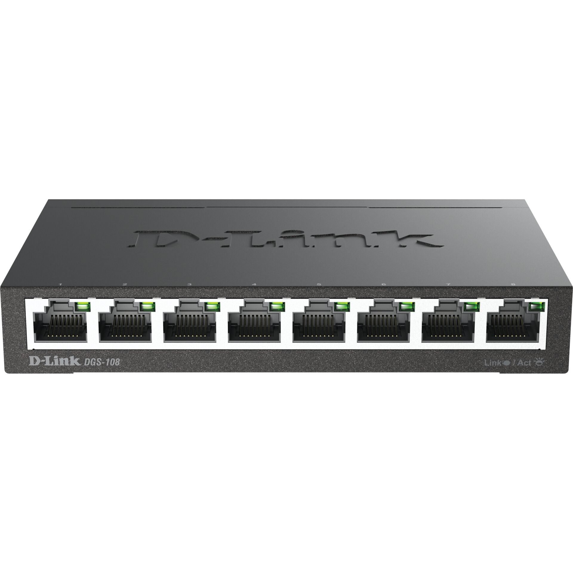 switch, netzwerk, gigabit, 8-port, PoE??