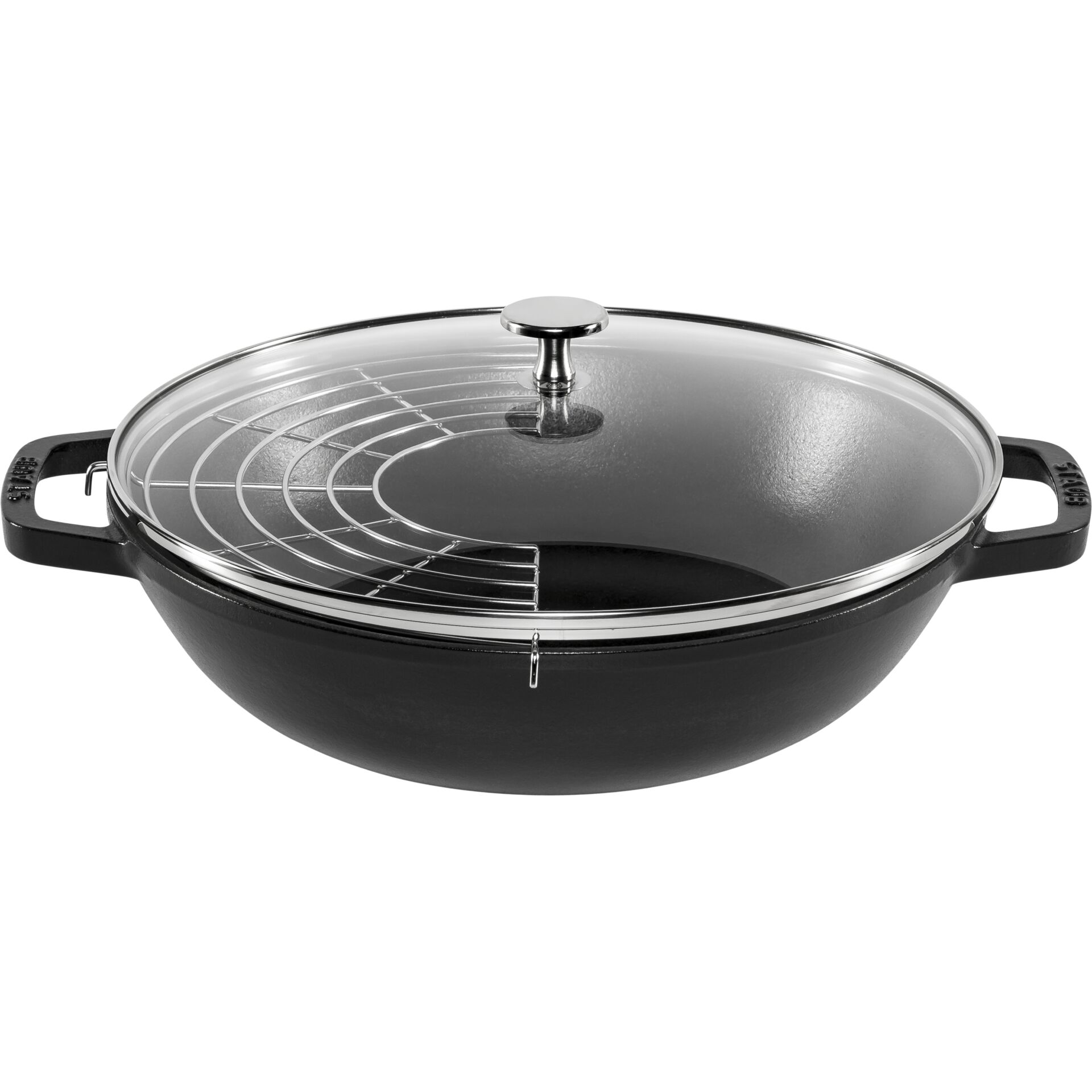 Bratpfanne, Glasdeckel, Glasdeckel?, Antihaftbeschichtung, runder Topf/Pfanne