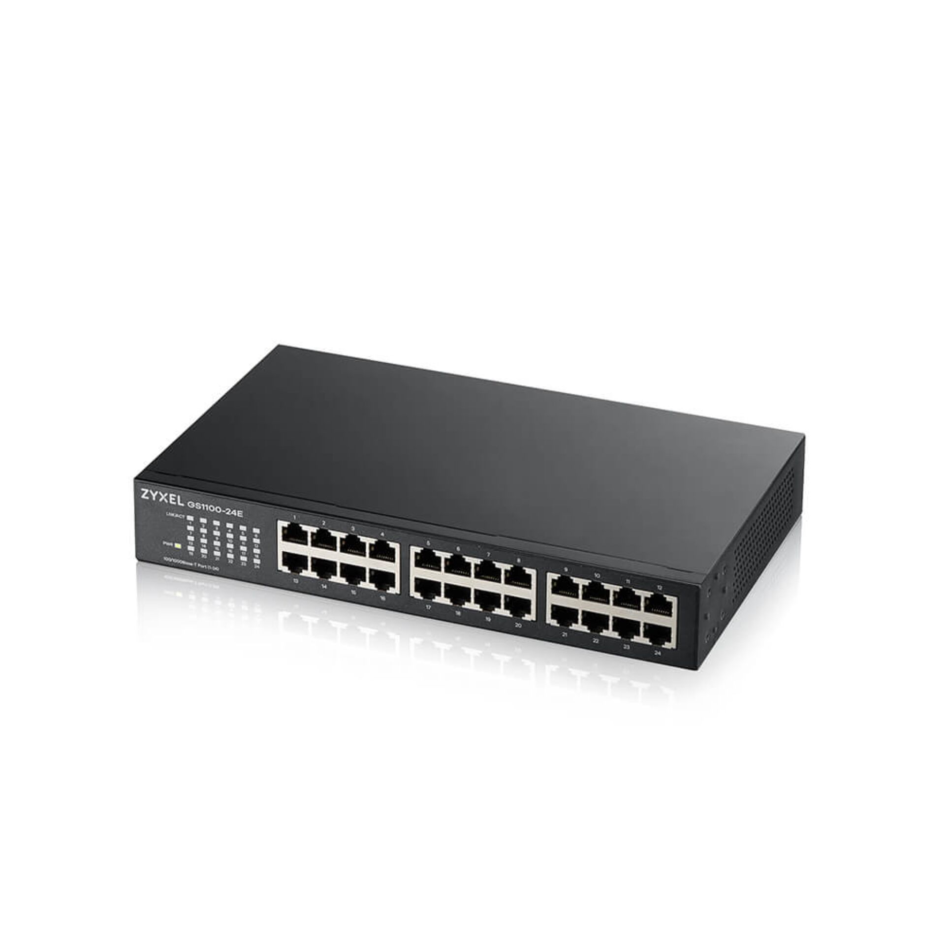 switch, Netzwerk-Switch, 24-Port, Gigabit, PoE