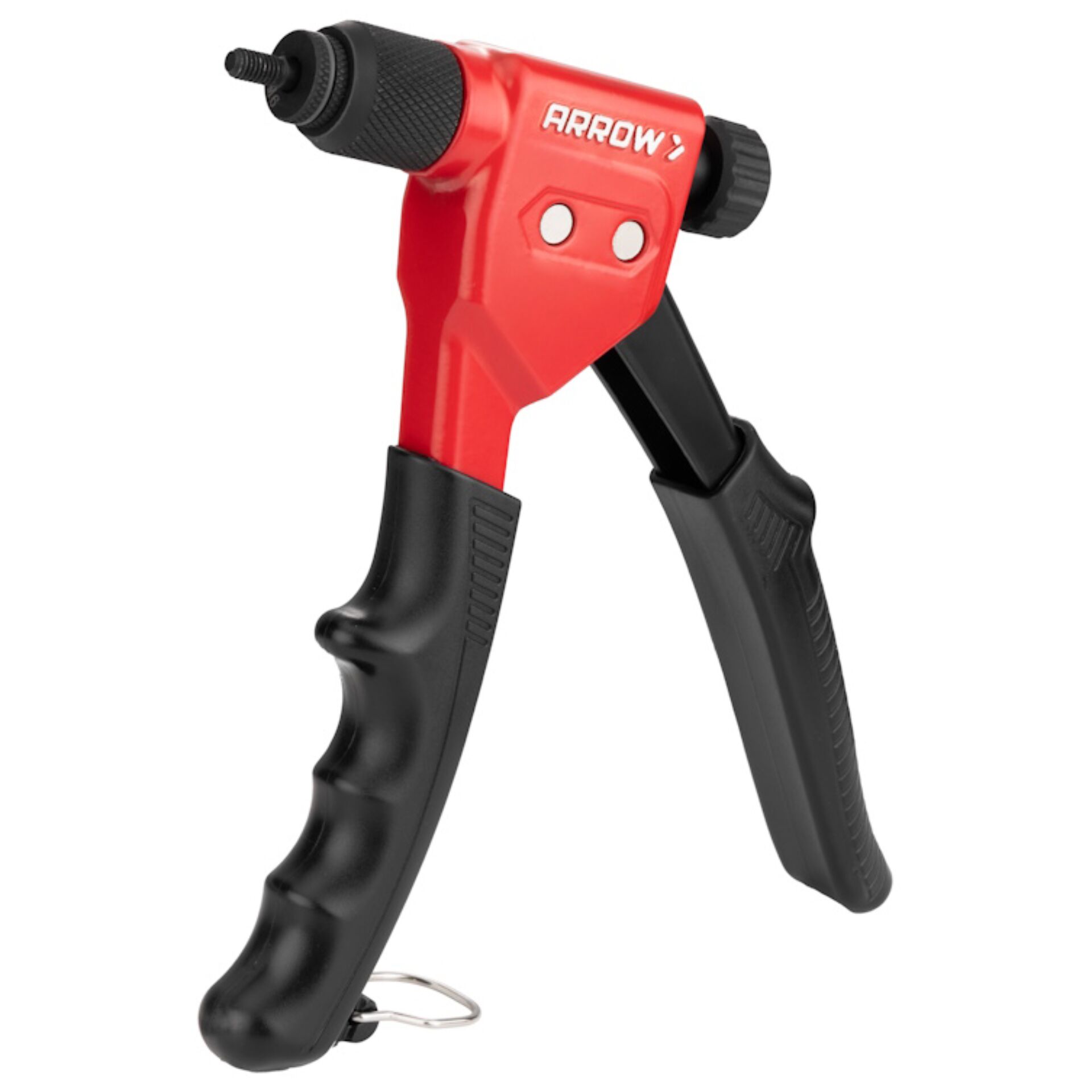 Druckpistole, Adapter, Gummi-Griff, Schlauchanschluss, Rot