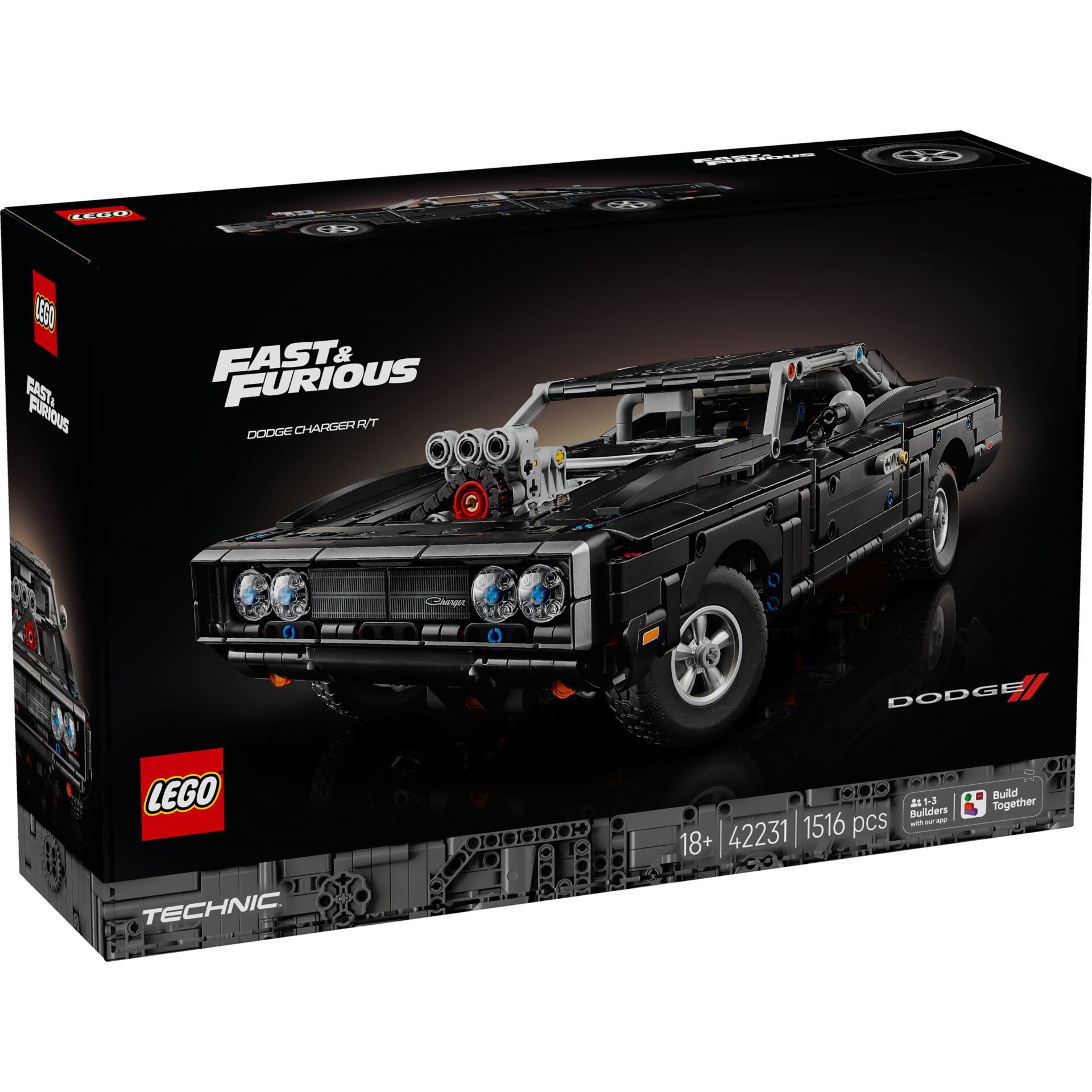 Lego, Technic, Dodge Charger, Modellauto, Motorleistung