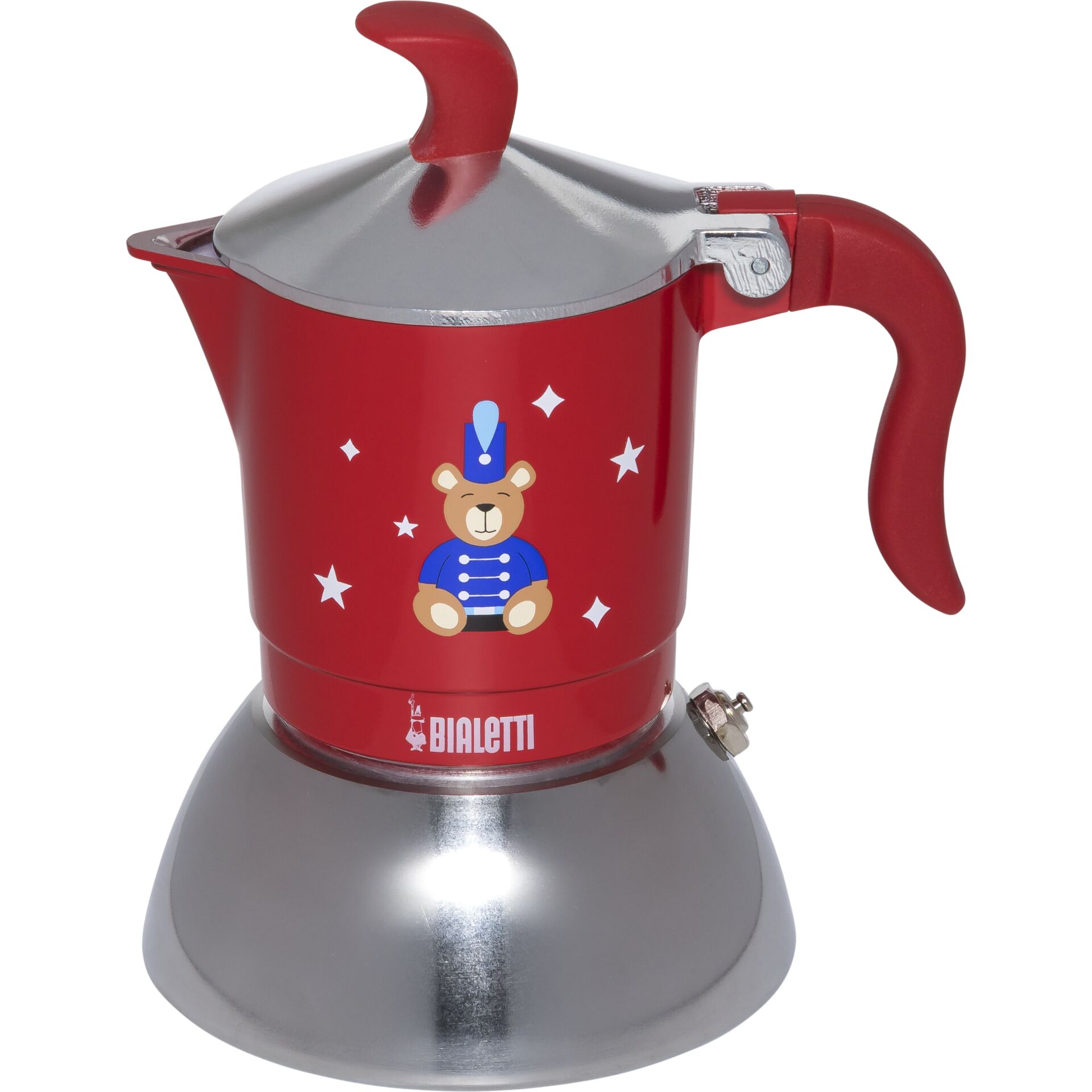 Kaffeekanne, Kaffeemörser, Rot, Metall, Spielzeug-Design