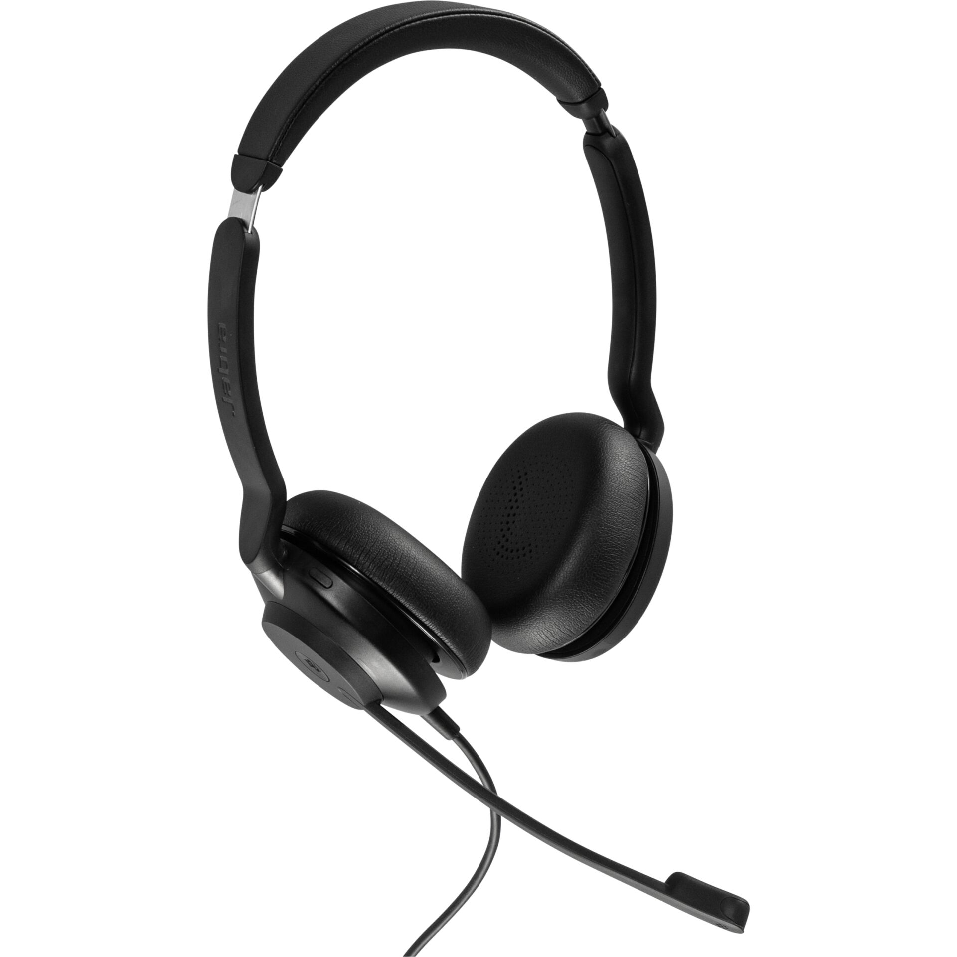 kopfhörer, over-ear, kabelgebunden, schwarz, headset