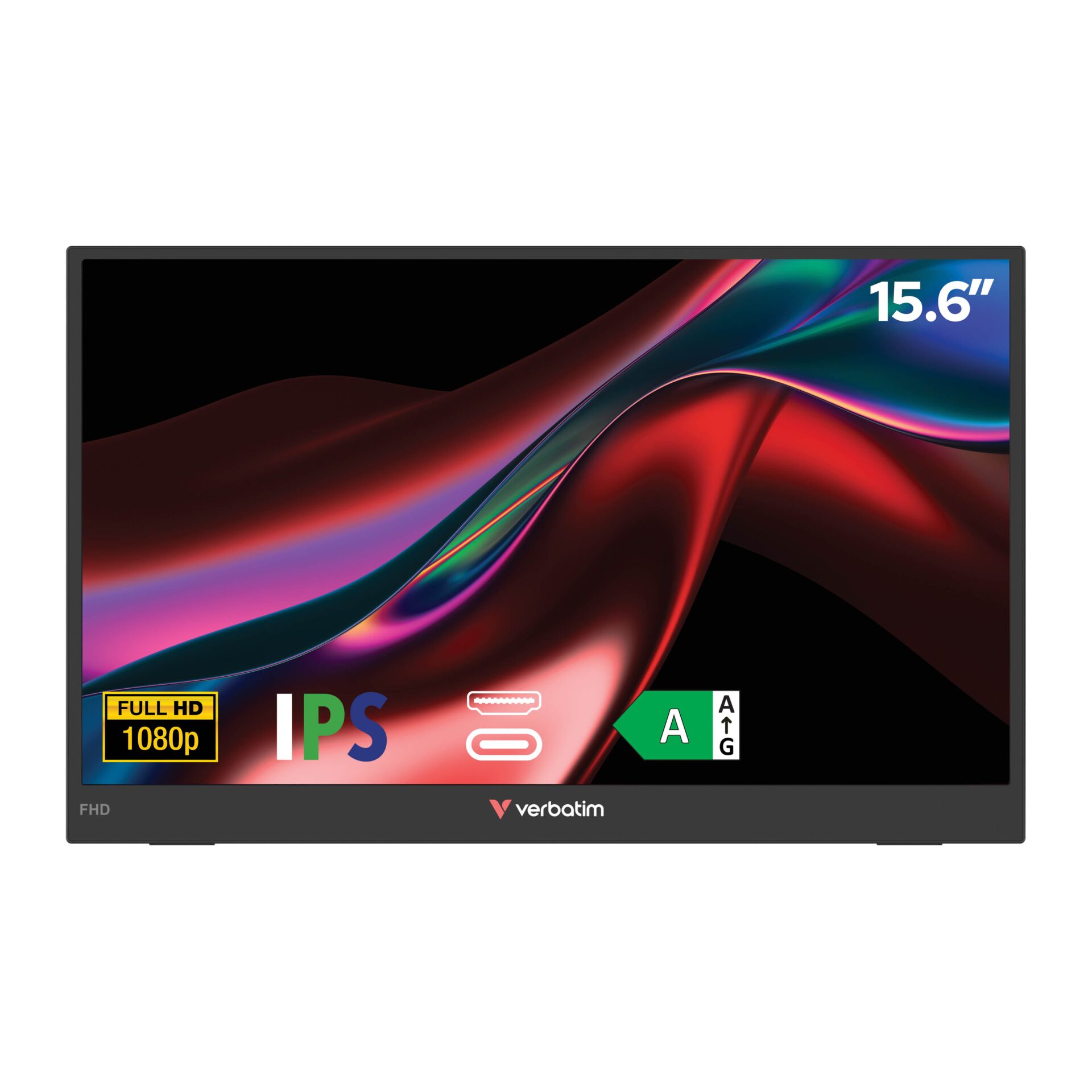 monitor, 15.6 Zoll, IPS, Full HD, randlos