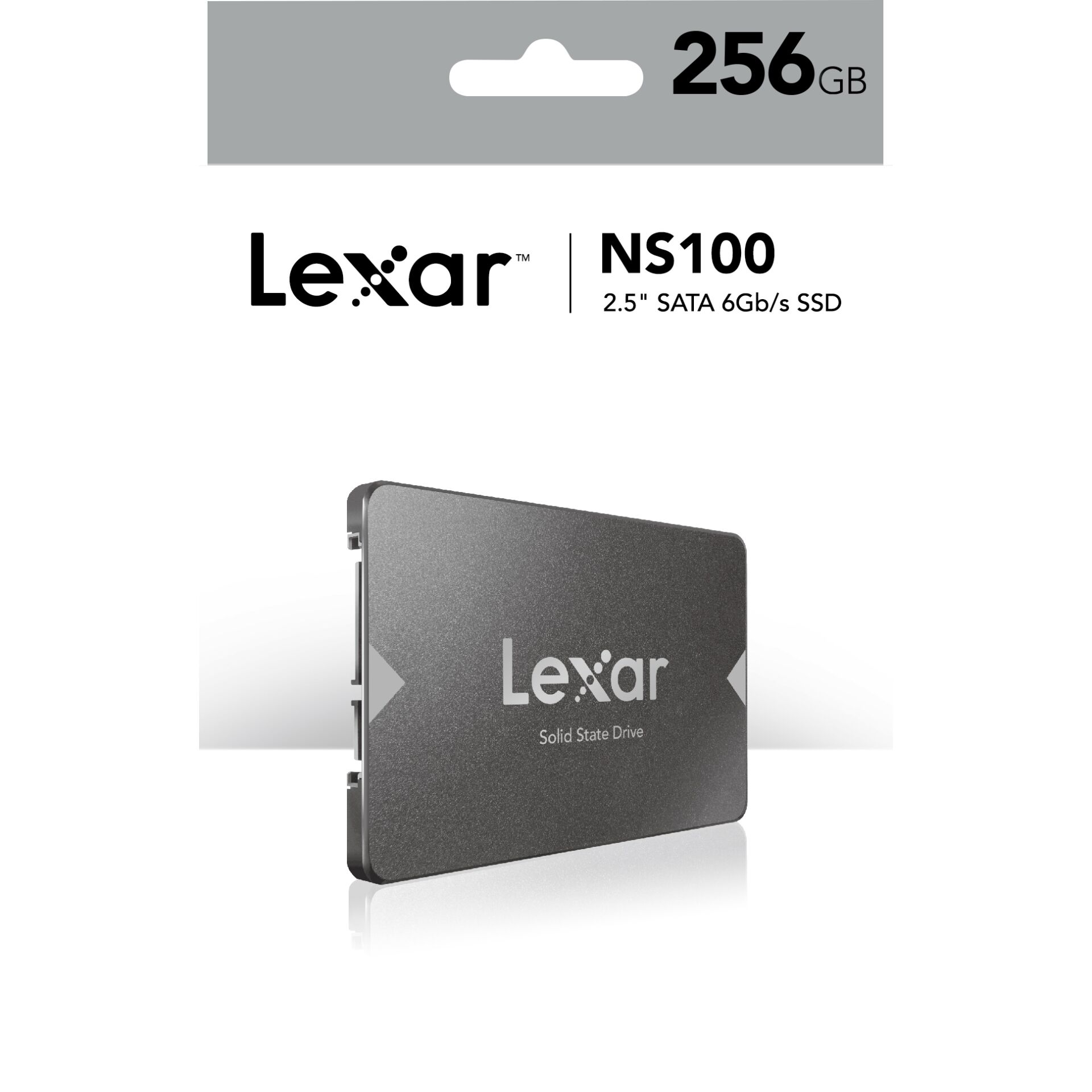SSD, Solid State Drive, 2.5 Zoll, SATA, Lexar NS100