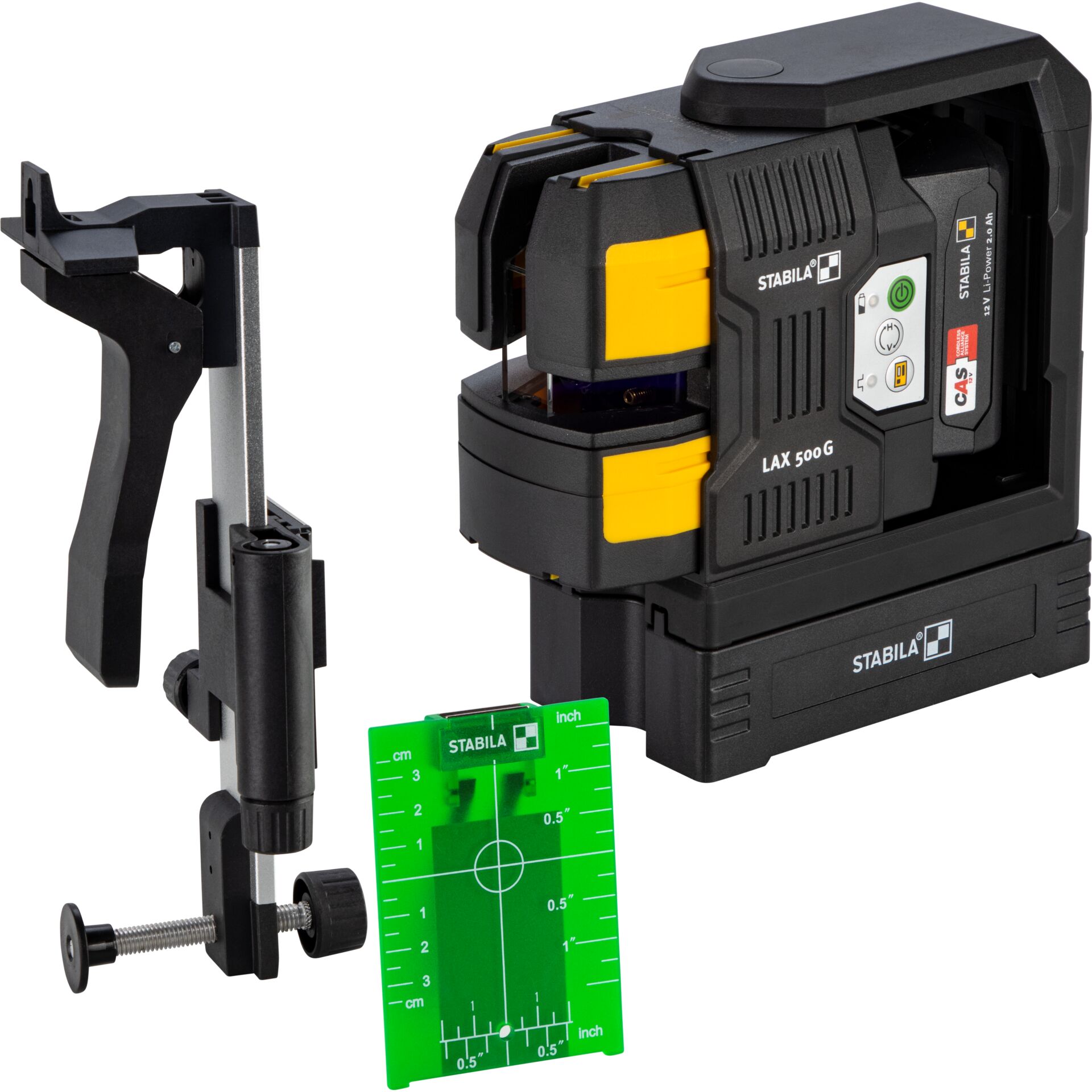 Laser-Level, Rotpunktvisier?, Laser, Messgerät?, Stativhalter?