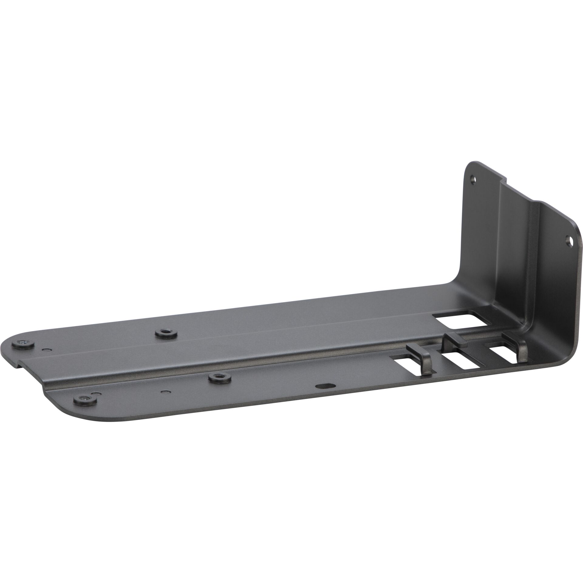 Wandhalter, Montagehalter, Metall, Grau, L‑Form