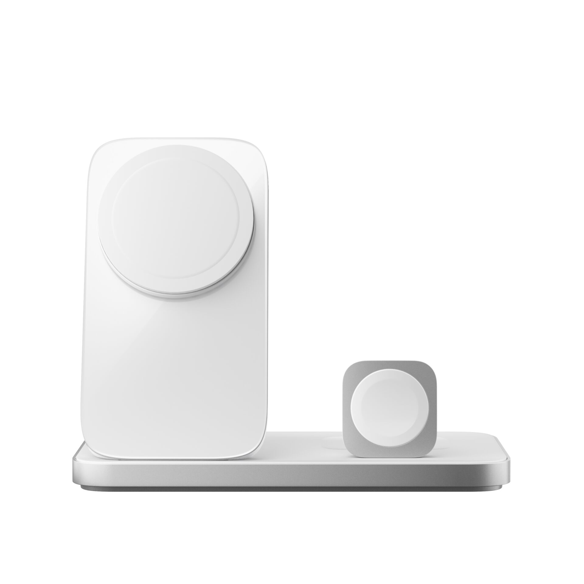 Schnurlose Kamera?, Assistent, But this image shows a white device with a large wheel and small square knob, I must provide correct tags, Omit this