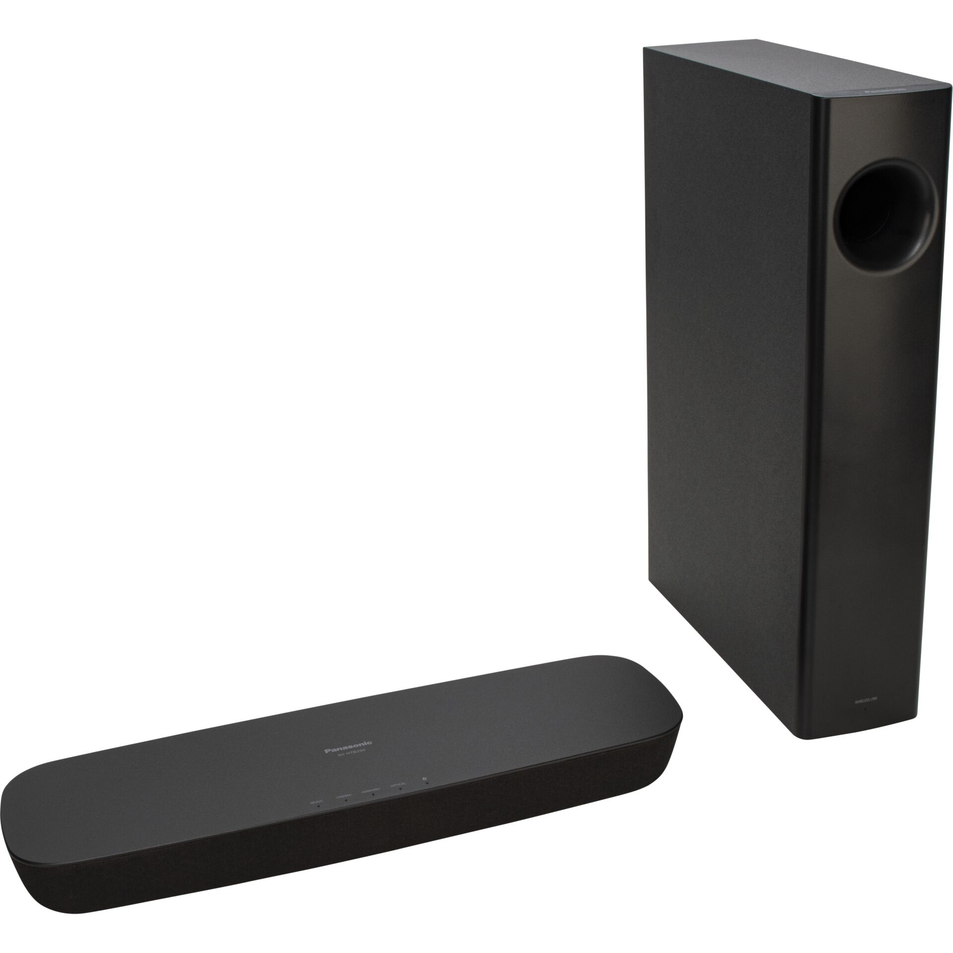 Lautsprecher, Soundbar, Kabellos, Satellitenlautsprecher, Schwarz