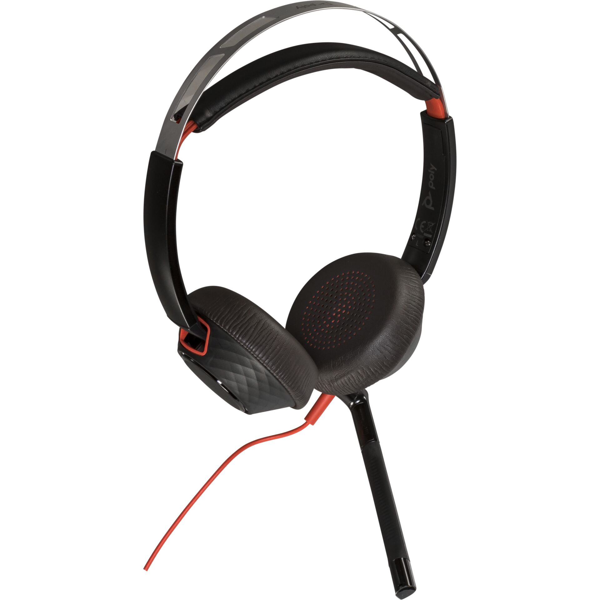 Kopfhörer, Over-Ear, Kabelgebunden, Rot, Polsterung