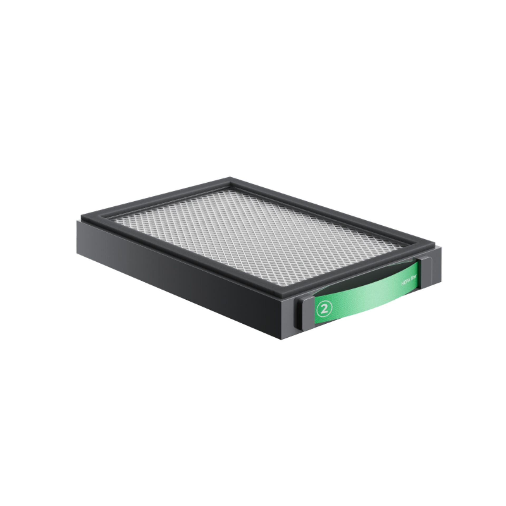 Filter, Luftfilter, Rechteckig, Mesh, Grüner Griff