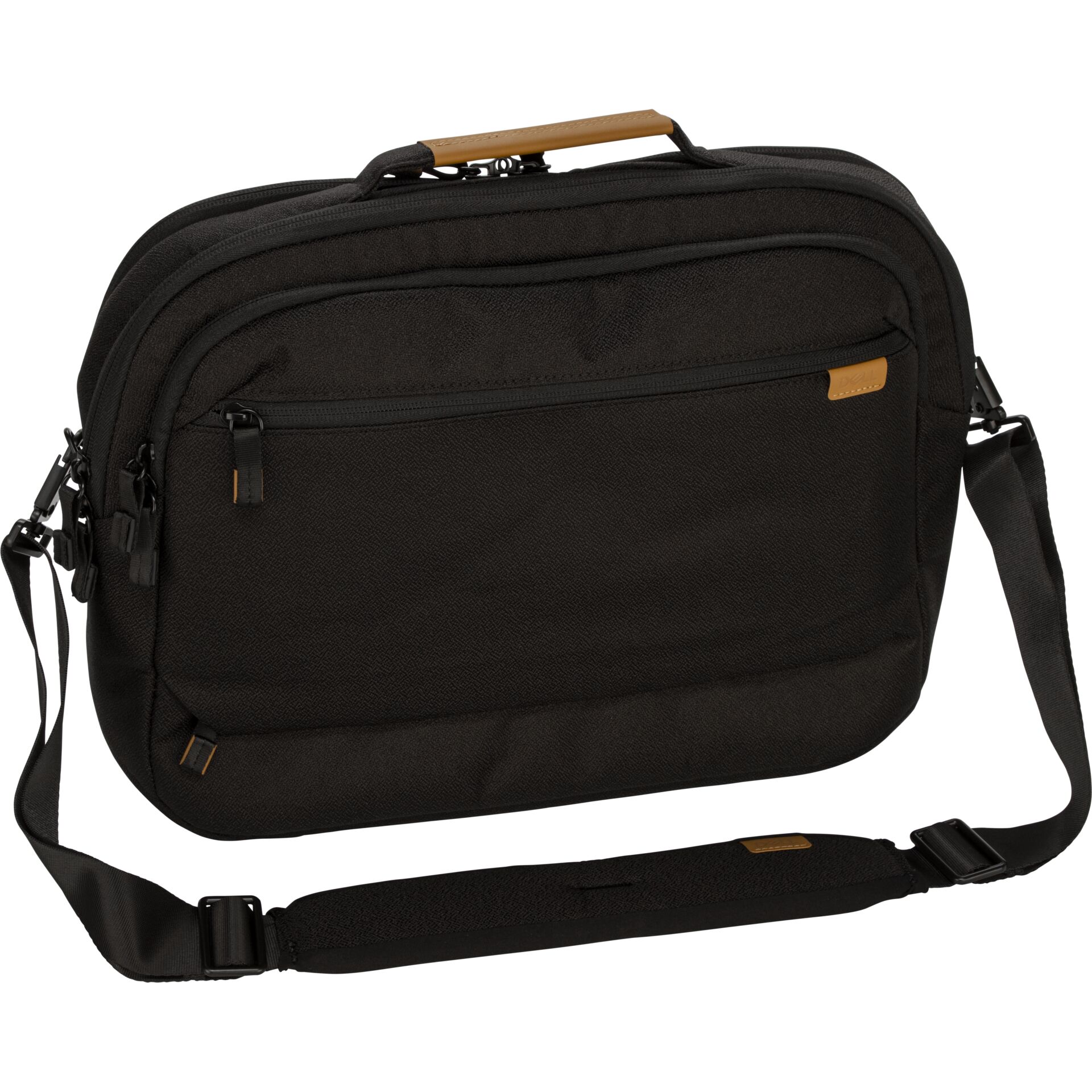 tasche, messenger, schultertasche, schwarz, reissverschluss