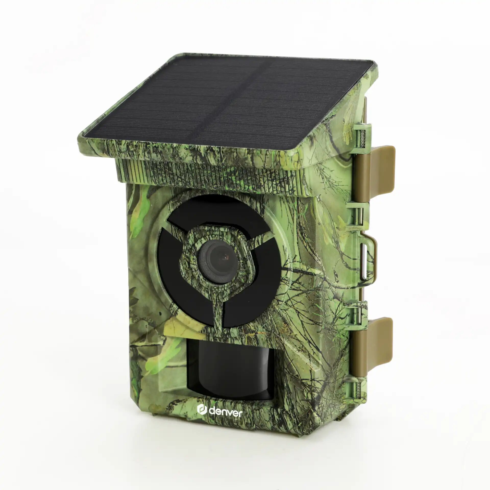 Kamera-Jungfer?, Wildkamera, Solarbetriebene Kamera, Camouflage, Objektiv