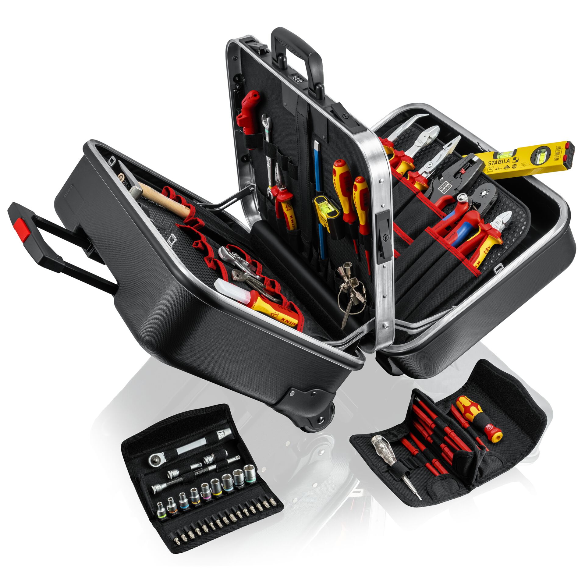 KNIPEX Werkzeugkoffer  BIG Twin Move Elektro