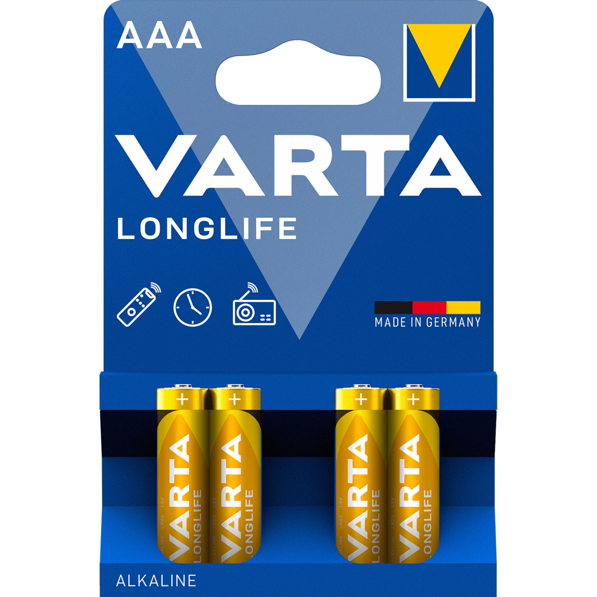 10x4 Varta Longlife Extra Micro  AAA LR 03        VPE Innenkarton