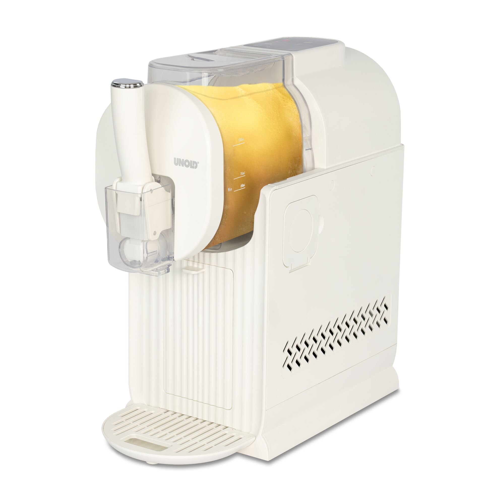 Kaffeemaschine, Einbaukapselmaschine, Kaffeevollautomat, weiße Farbe, Kapselspender