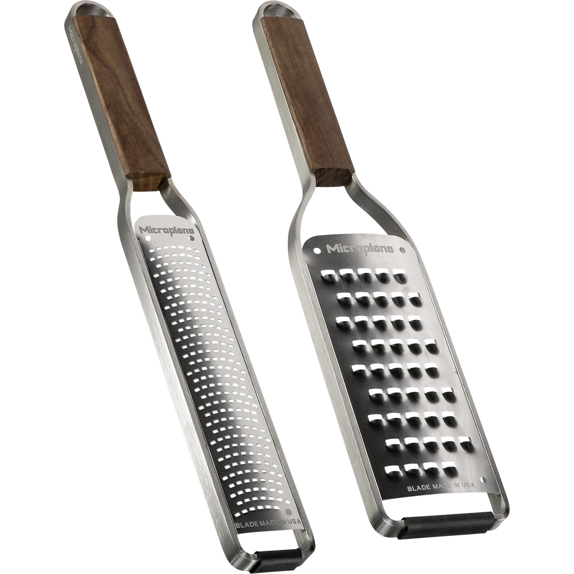 Käse-Reibe, Küchenwerkzeug, Holzgriff, Edelstahl-Reibe, Grate