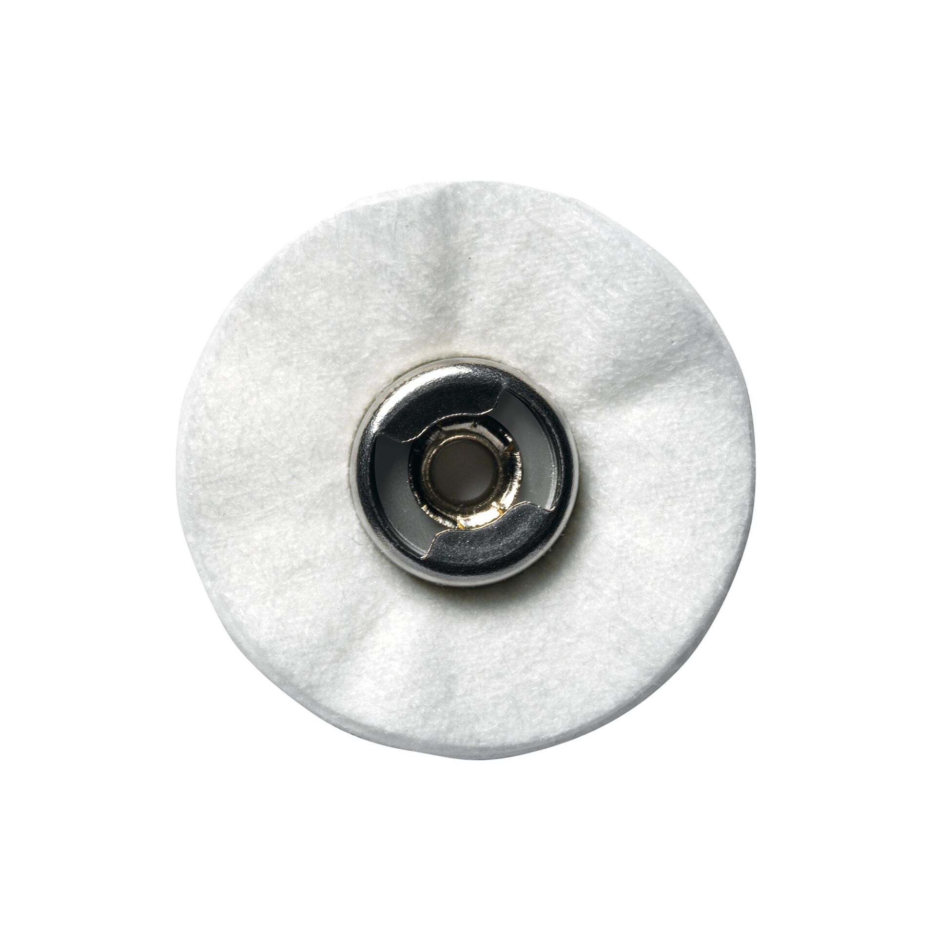 Spinner, Bobbin, Fadenspule, Metallkern, weiße Pad