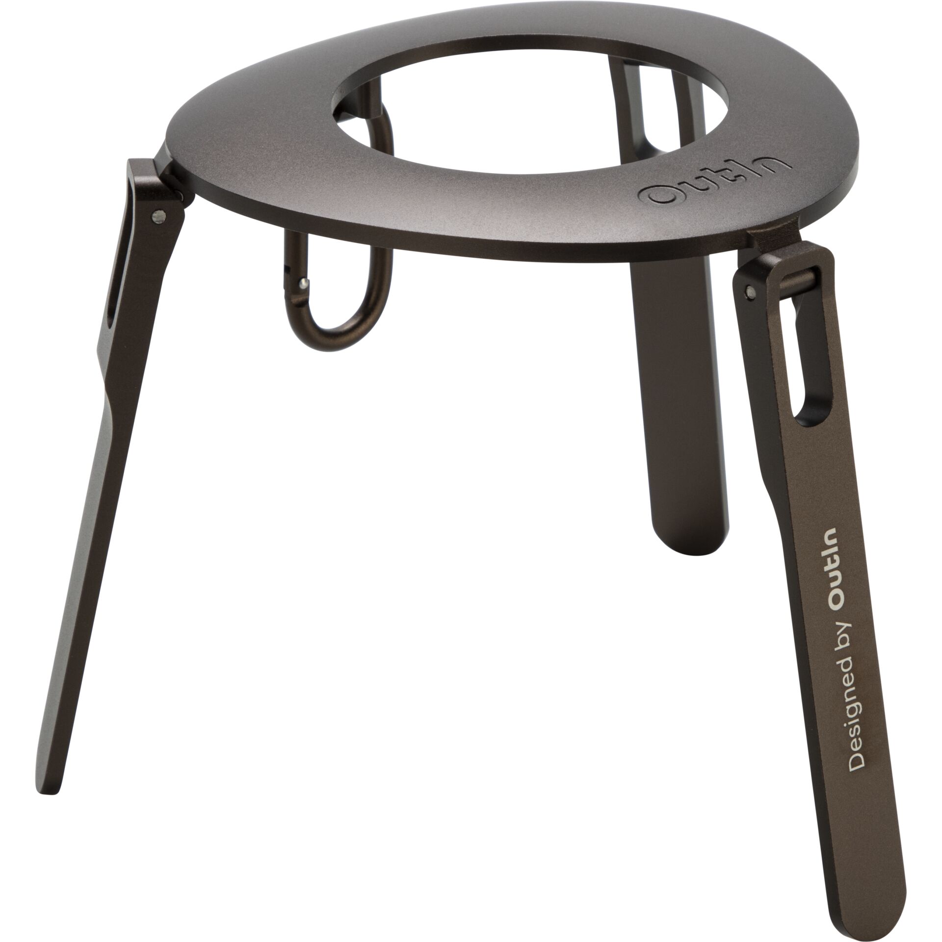 Hocker, Ringförmiger Rahmen, Klappständer, Metallhocker, Griffständer