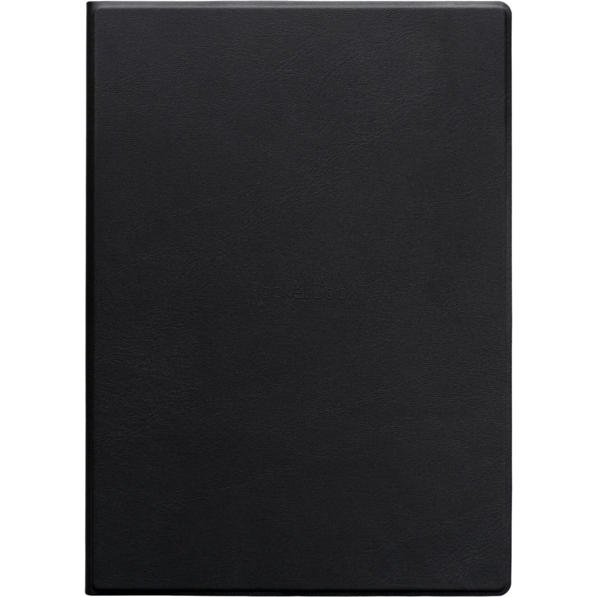 Notizbuch, schwarz,  Leder, Folio, gebunden