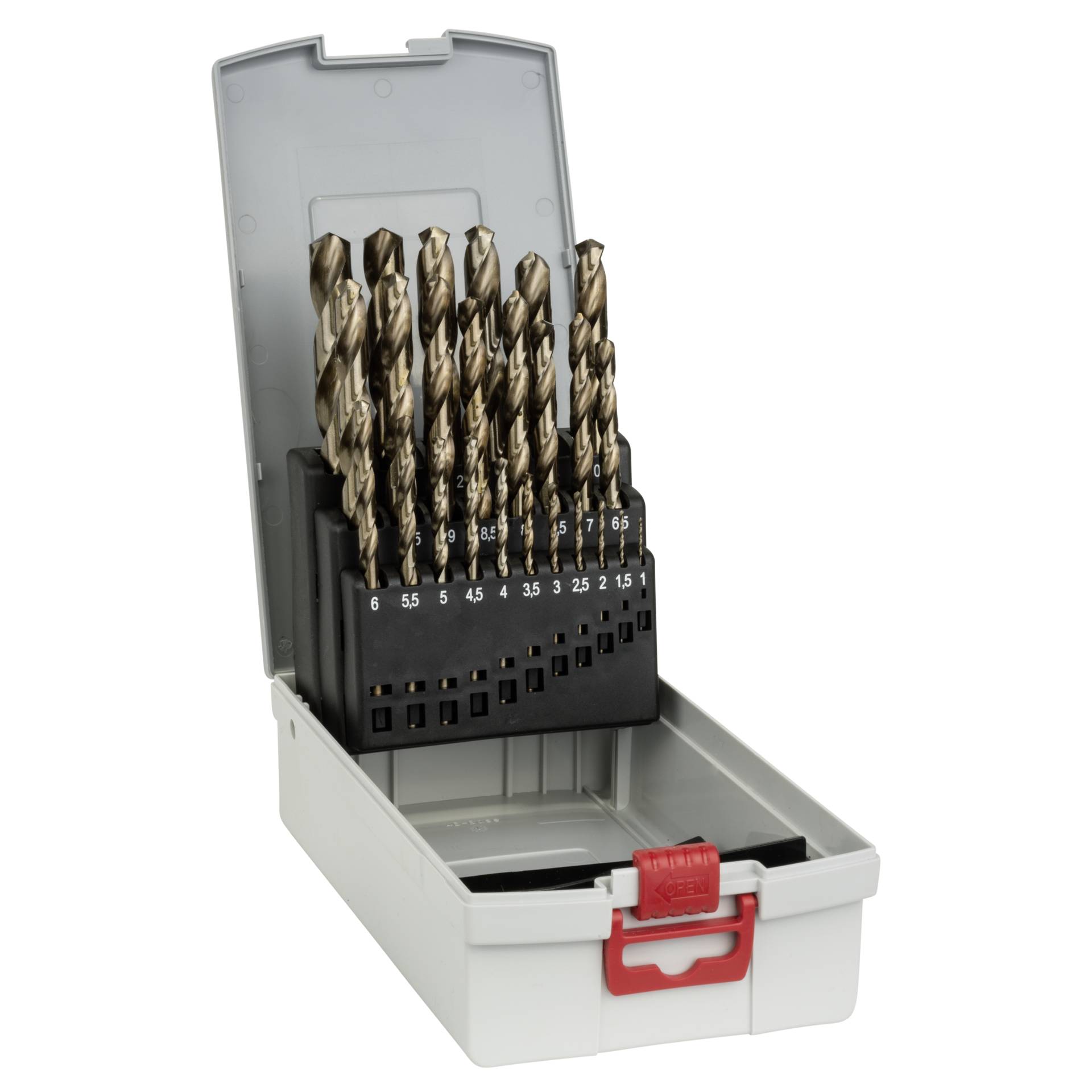 Bosch Metallbohrer-Set HSS-Co  mit Box 25 tlg. 1,0-13,0 mm