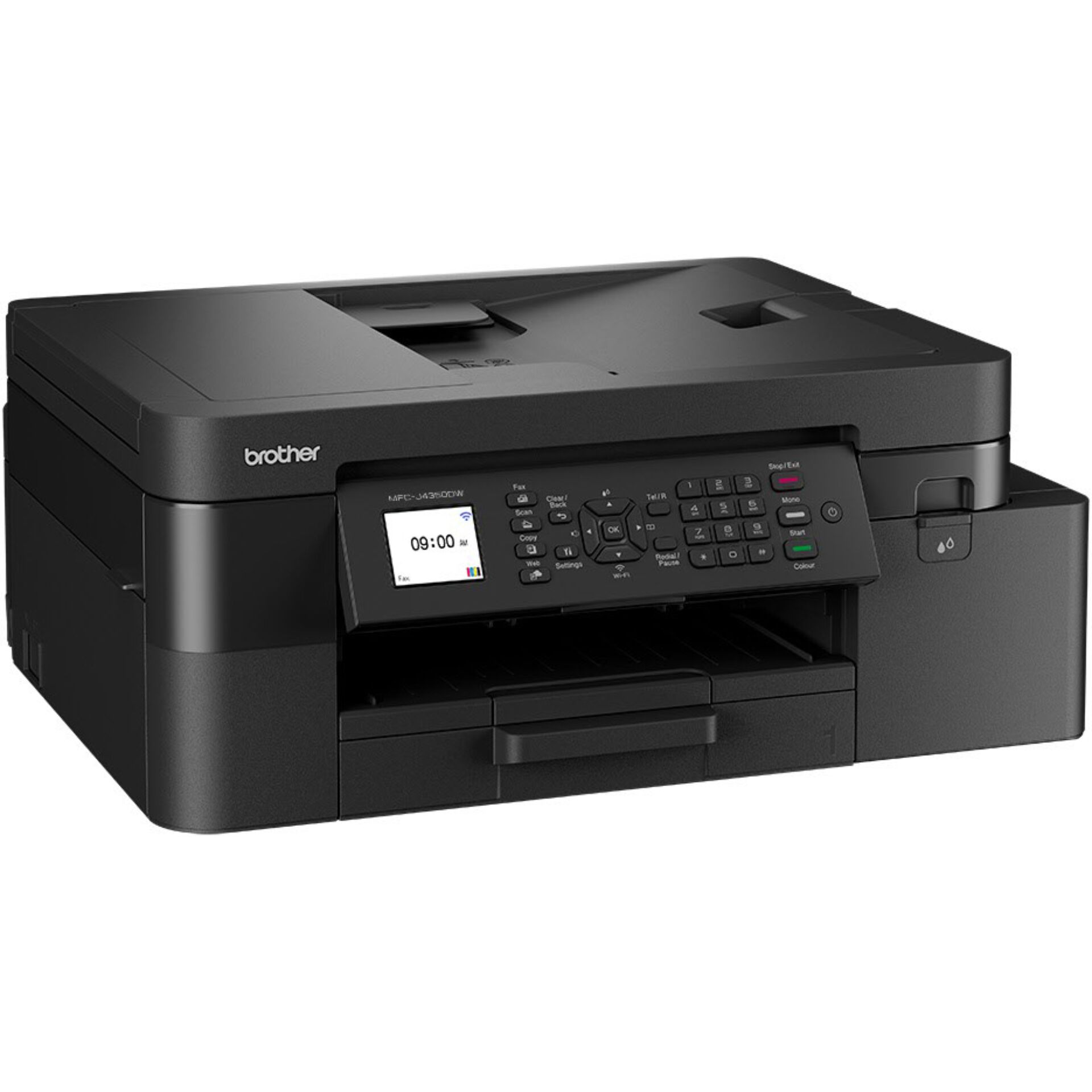 All-in-One-Drucker, Laserdrucker, schwarz, Scan-Funktion, Bedienfeld