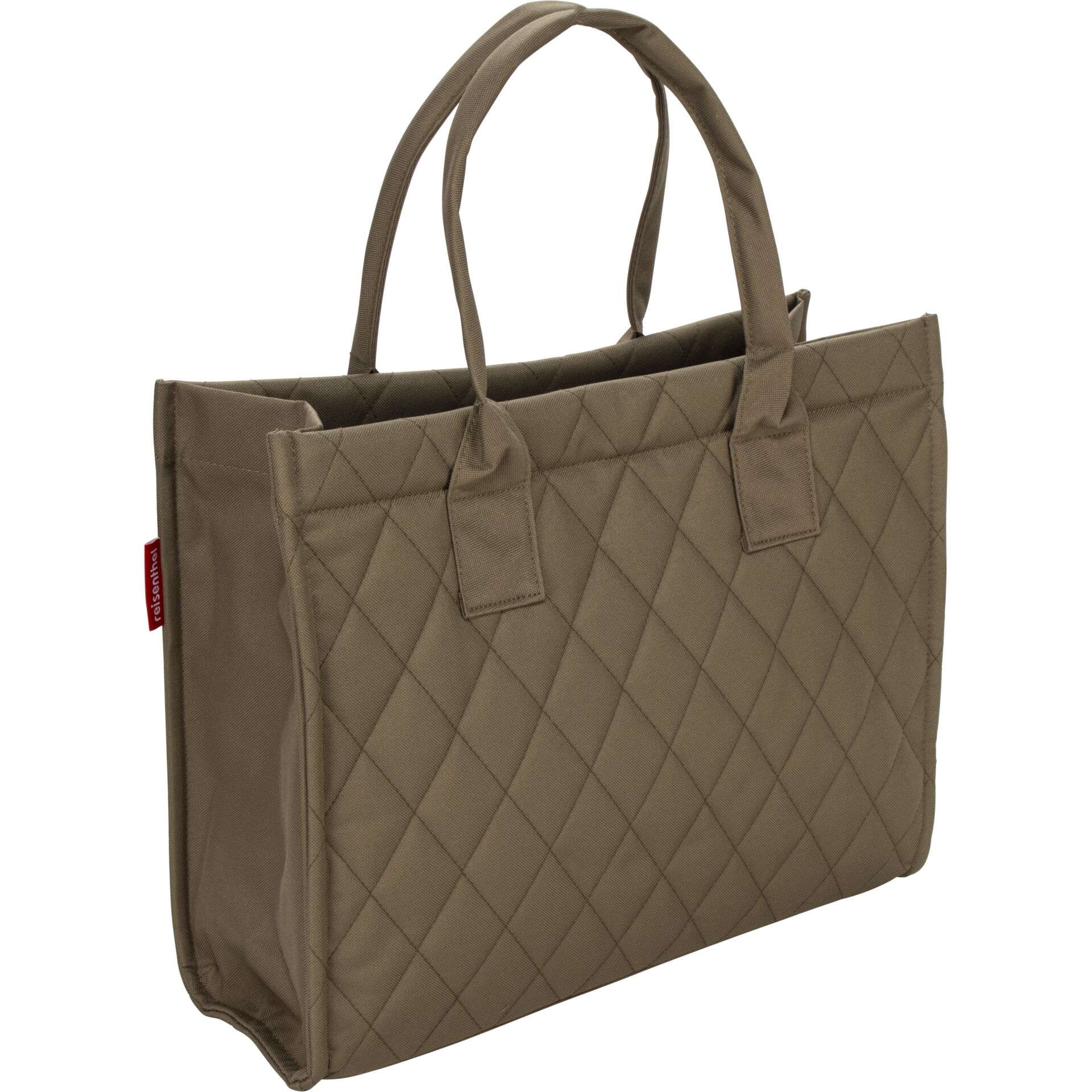 Tasche, Tote, Kuschelig?, Quilted, Khaki