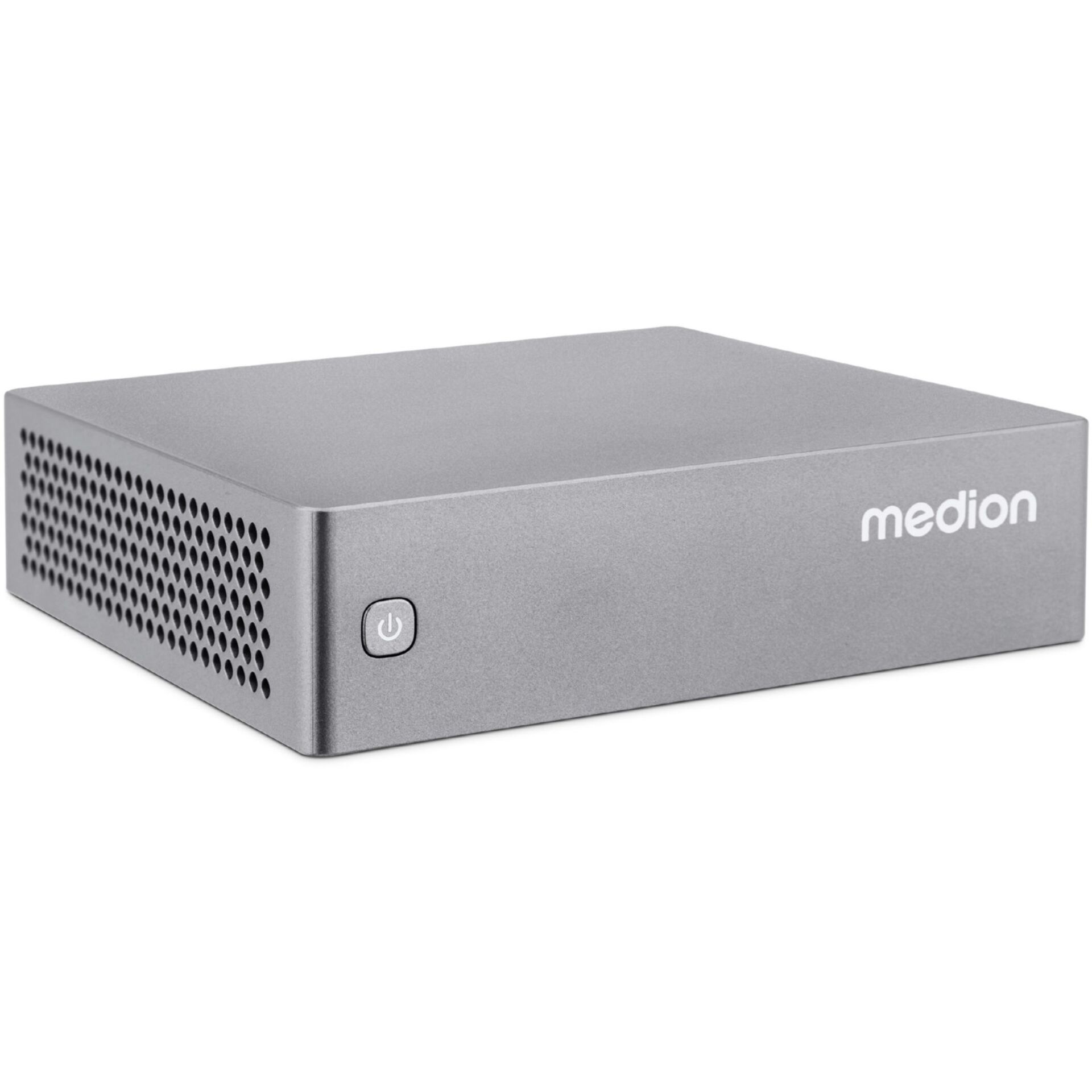 Desktop, Mini-PC, Metallisch, Belüftung, Netzschalter