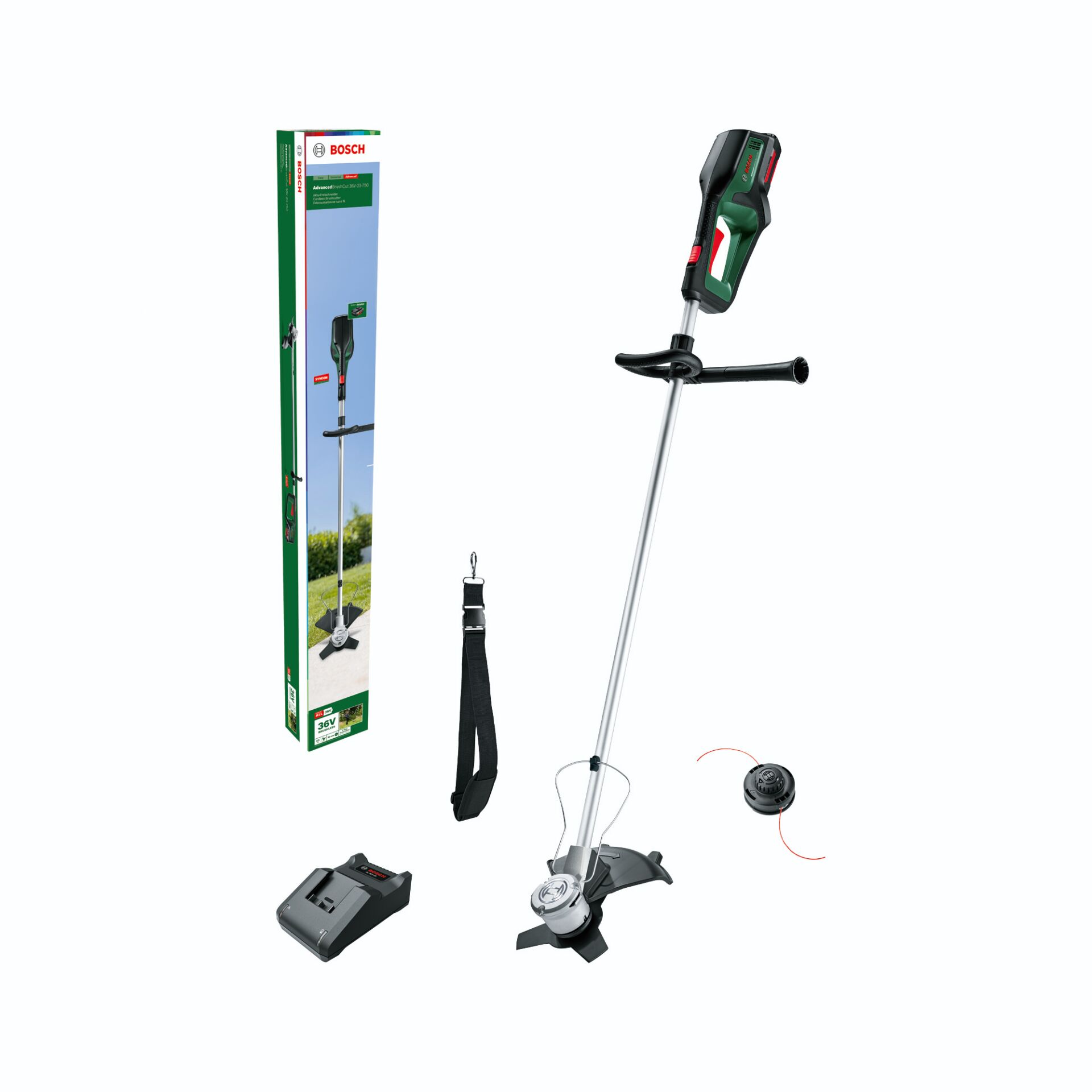 Bosch ADVANCEDBRUSHCUT 36V-23-  750 Akku-Rasentrimmer