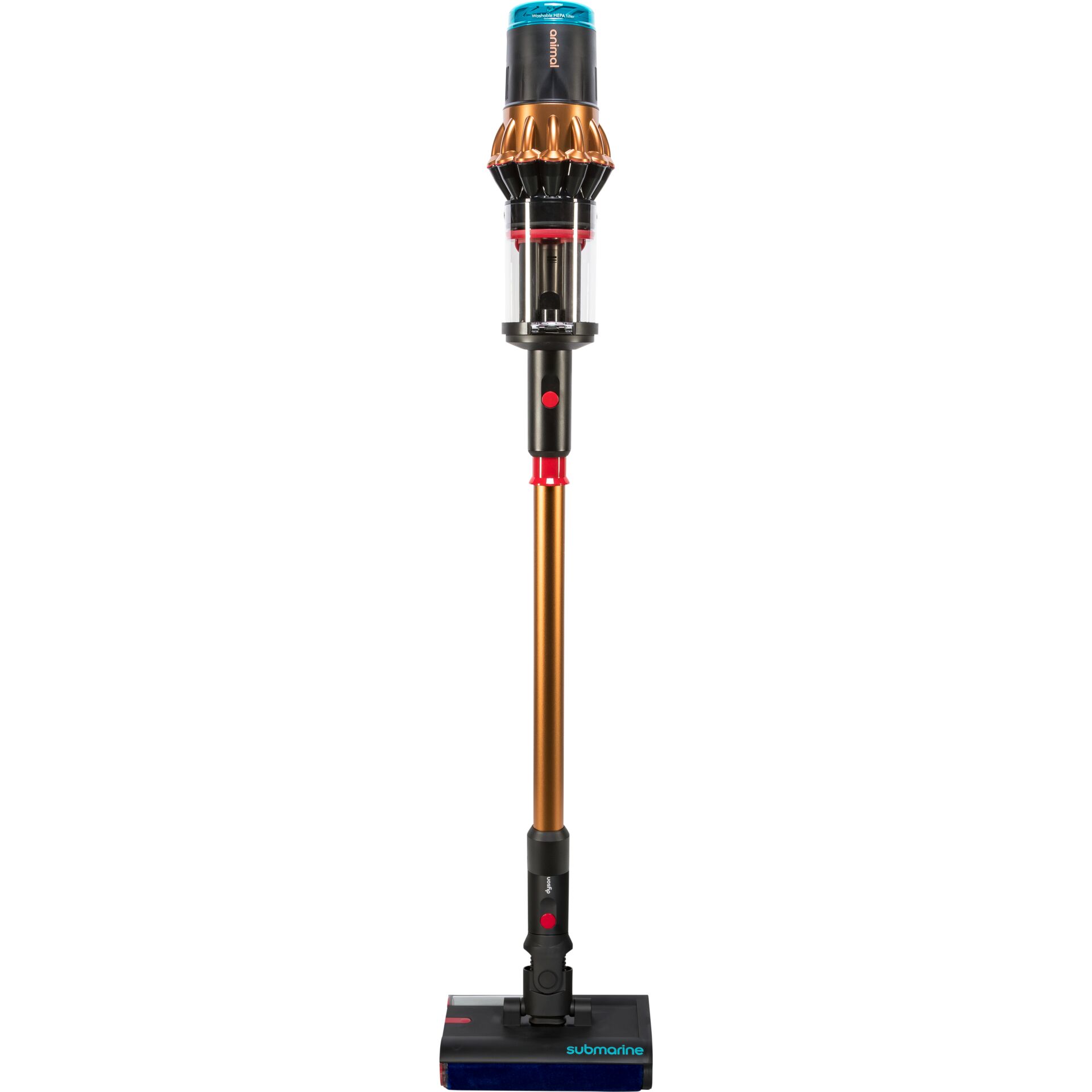 sta, handheld, vacuum, cordless, stick vacuum, motorhead, cyclone, battery, blue, black, copper