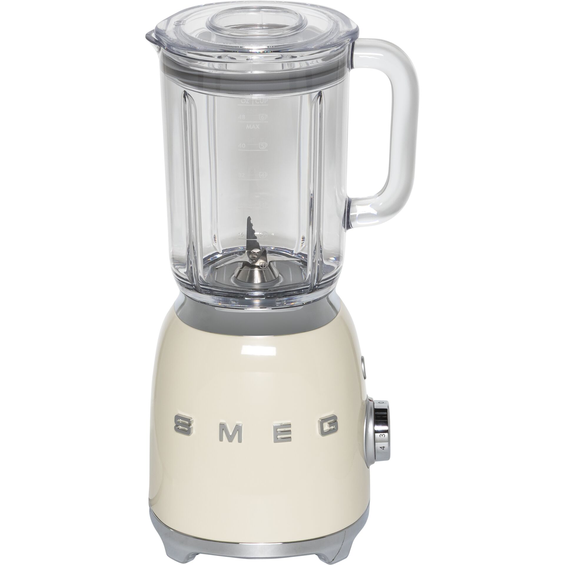 Mixer, Blender, Küchenmaschine, Glasbehälter, Beige