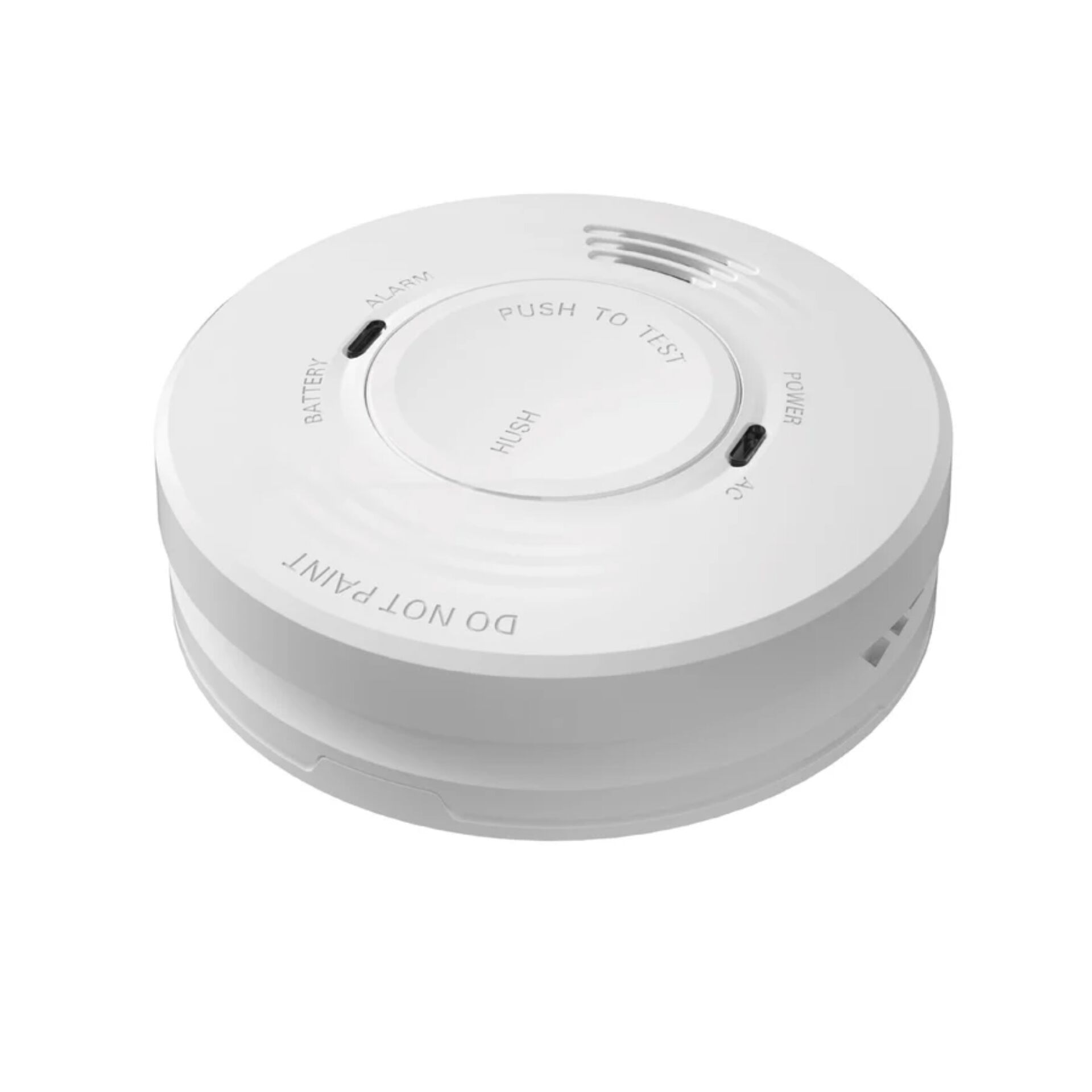 Feuerwehralarm, Rauchmelder, Rund, White?