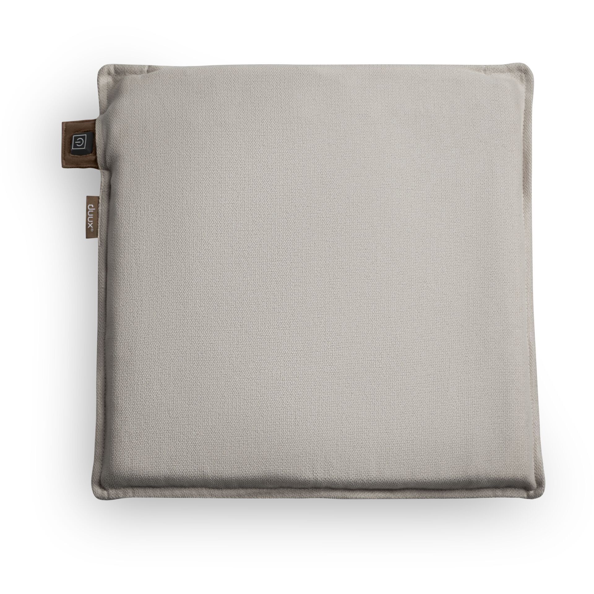 beige Kissen, quadratisches Kissen, weicher Stoff, Stoffkissen, Wohndekor