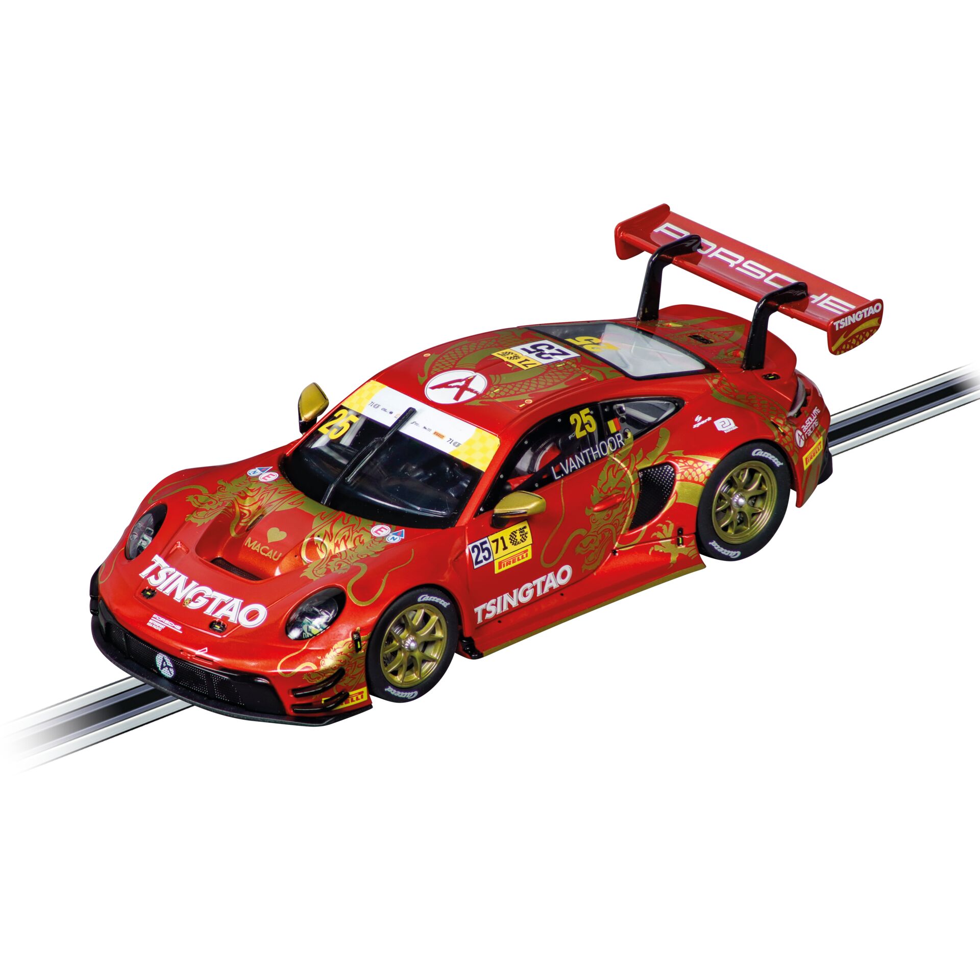 Rennwagen, Rotes Auto, Drag-Track Auto, Gummirad, Rennaufbau/Flügel