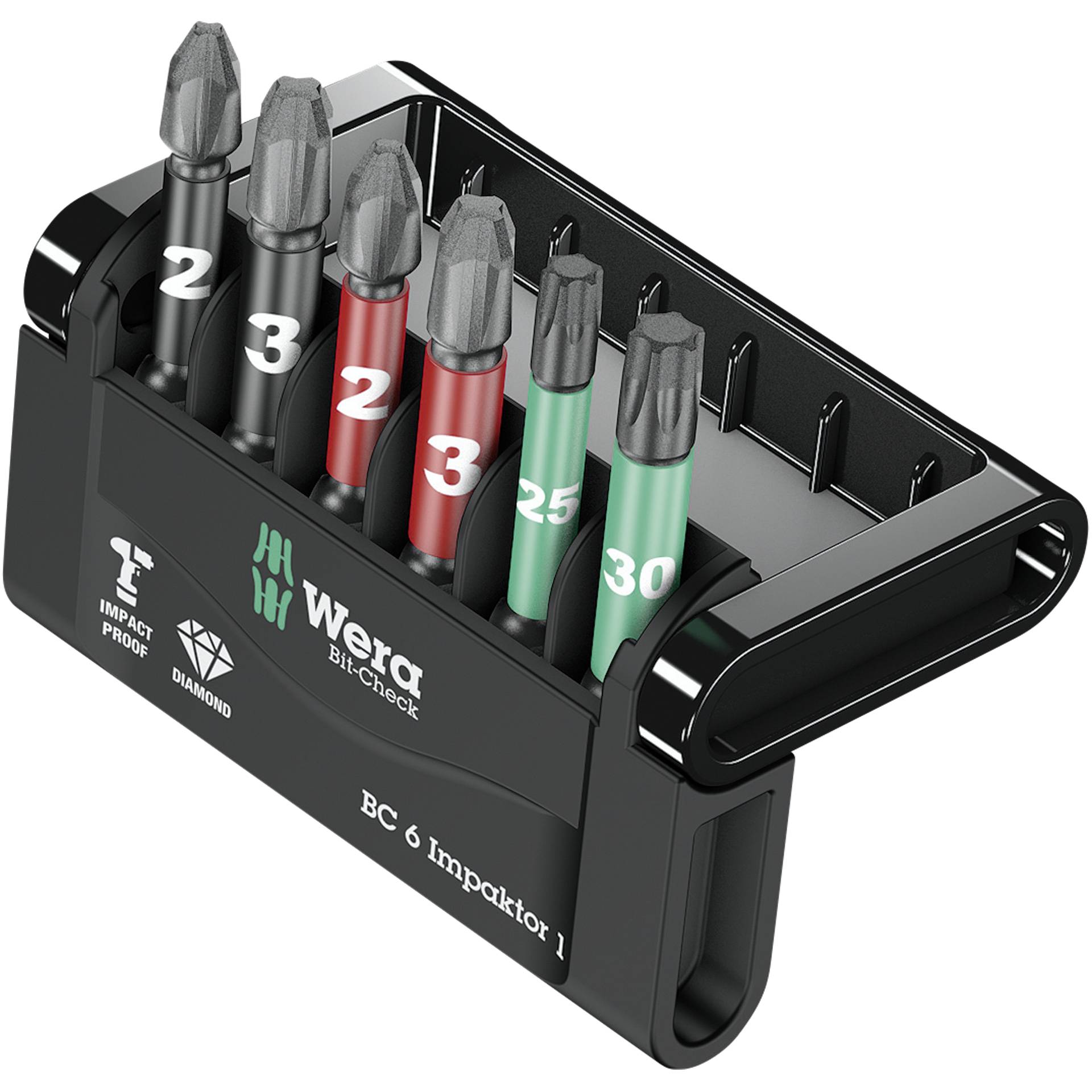 Wera Bit-Check 6 Impaktor 1  Bit-Sortiment