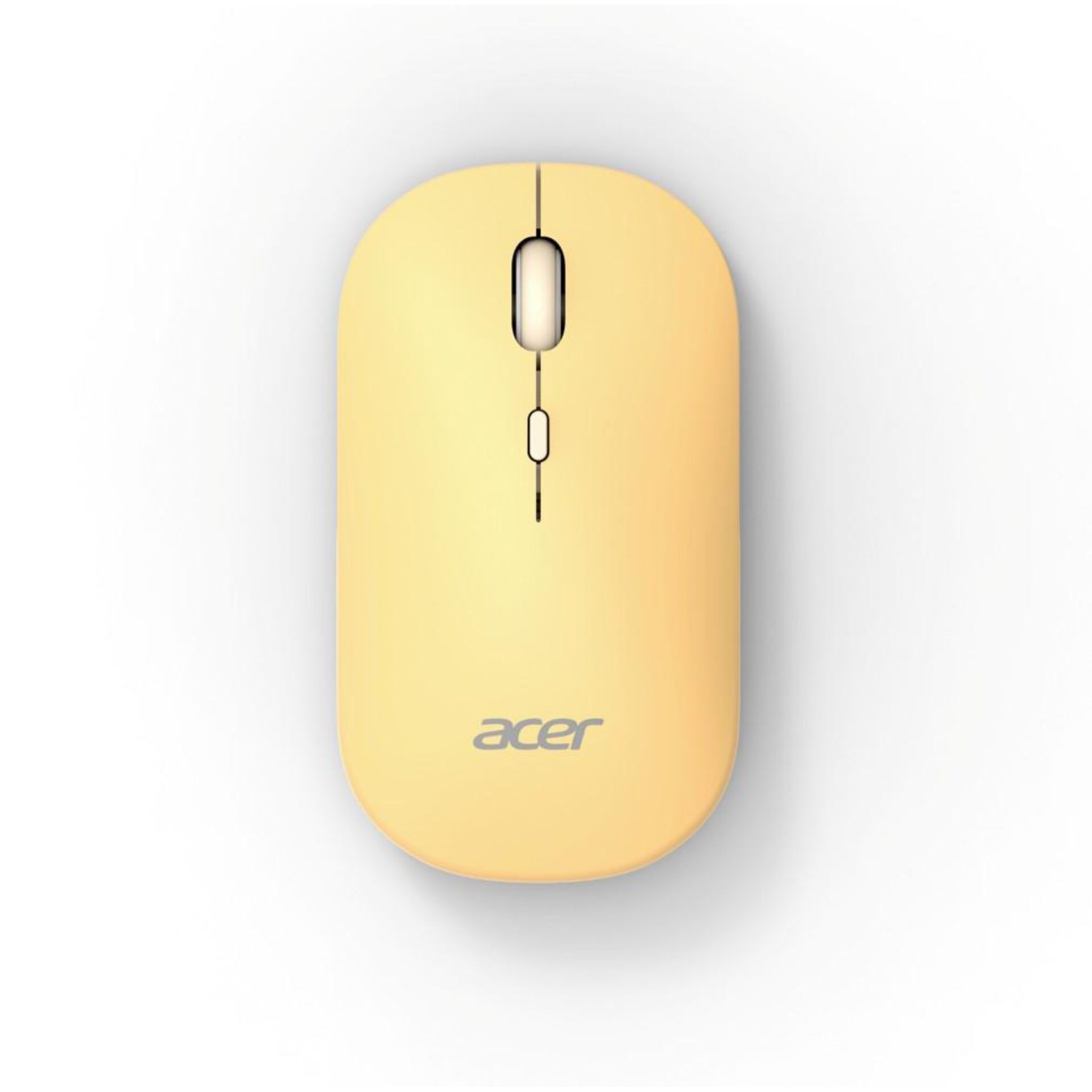 Maus, Kabellos, Gelb, Randloses Design, Acer