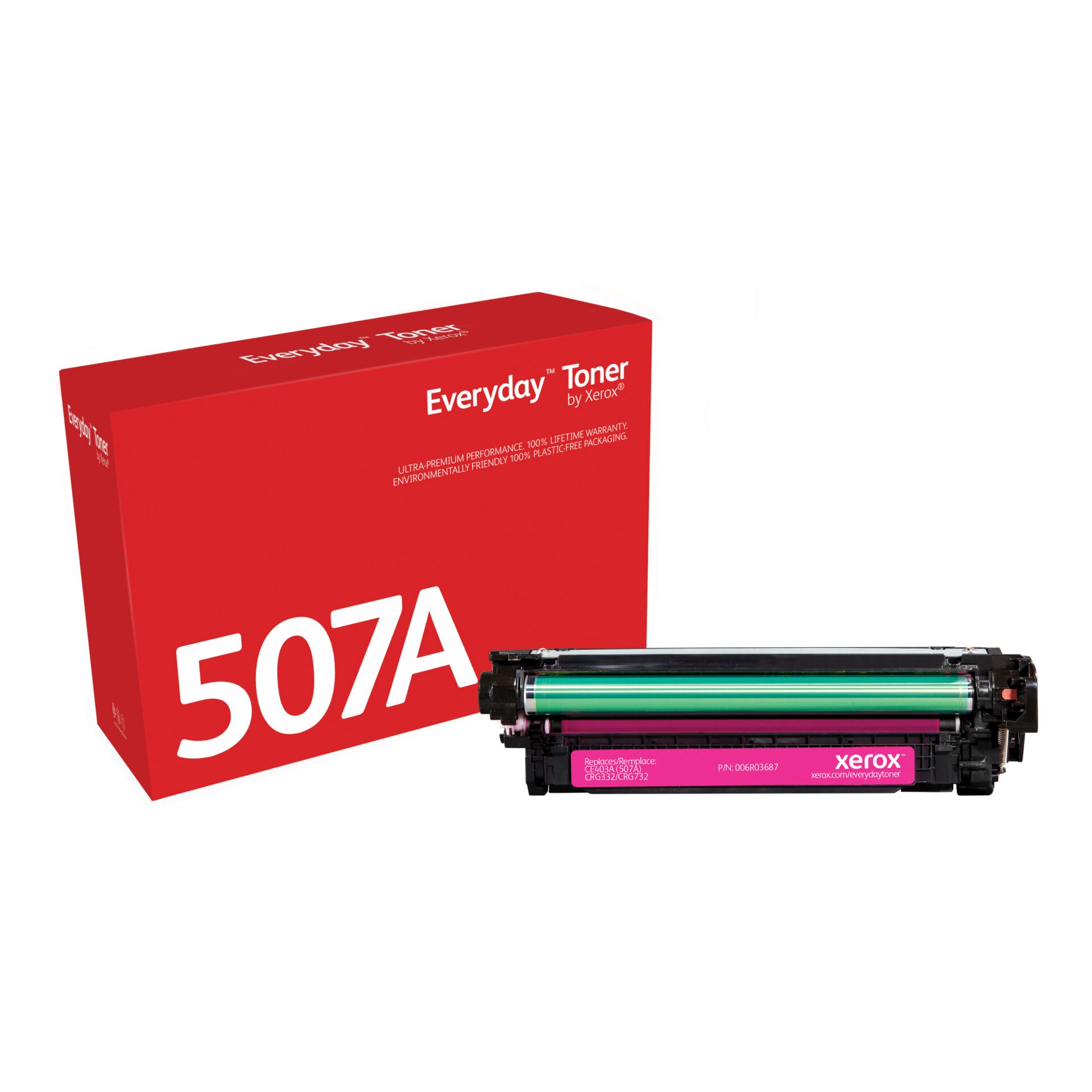 Toner, Seiten-Toner, Magenta-Toner, Xerox-Toner, Druckkassette